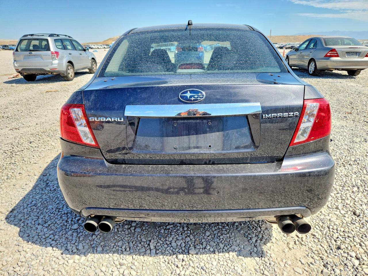 2008 Subaru Impreza Wrx Черный vin: JF1GE74628G513945