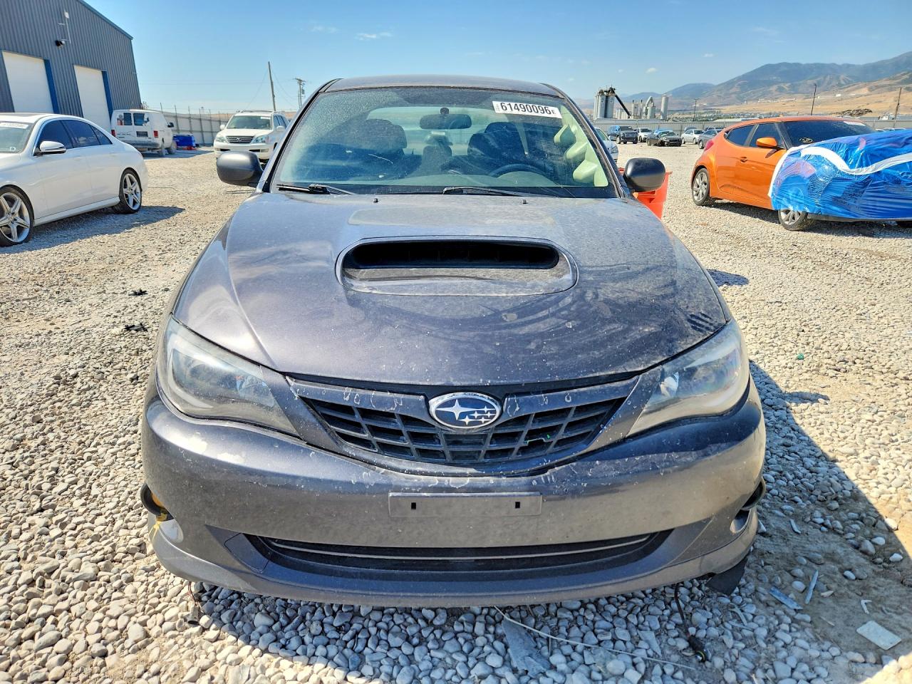 2008 Subaru Impreza Wrx Черный vin: JF1GE74628G513945
