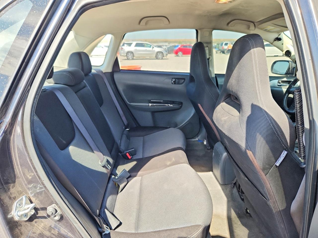 2008 Subaru Impreza Wrx Черный vin: JF1GE74628G513945