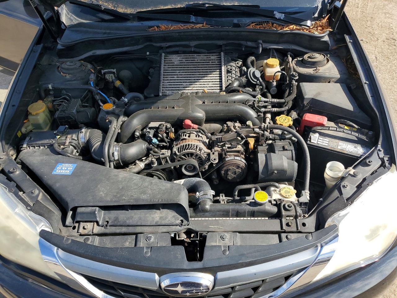 2008 Subaru Impreza Wrx Black vin: JF1GE74638G509919