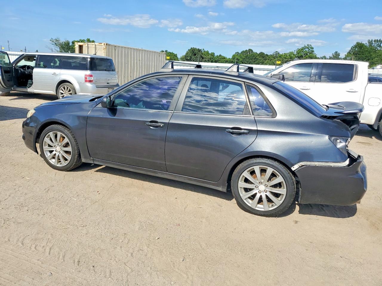 2008 Subaru Impreza Wrx Black vin: JF1GE74638G509919