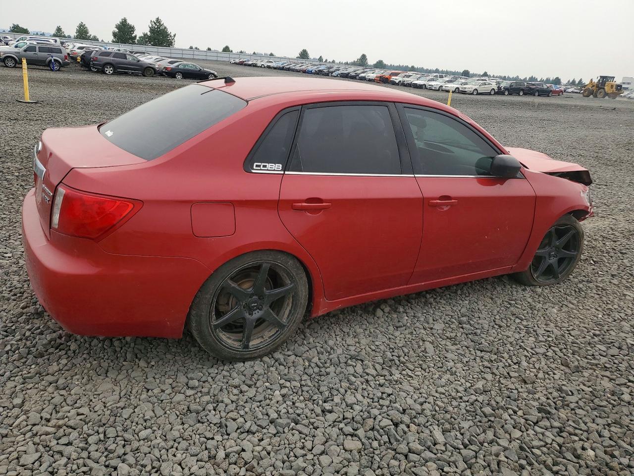 2008 Subaru Impreza Wrx Red vin: JF1GE74658G512515