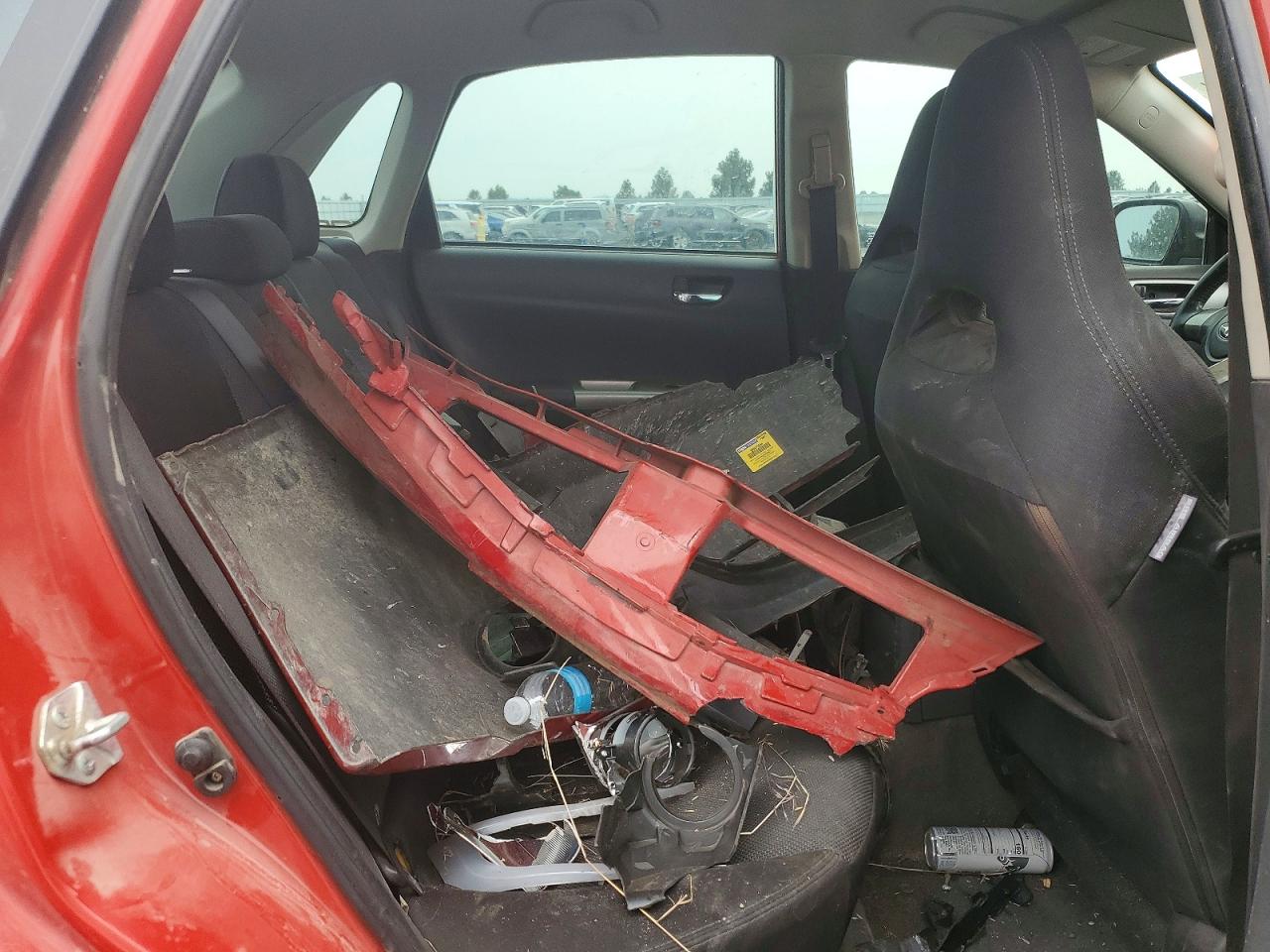 2008 Subaru Impreza Wrx Red vin: JF1GE74658G512515