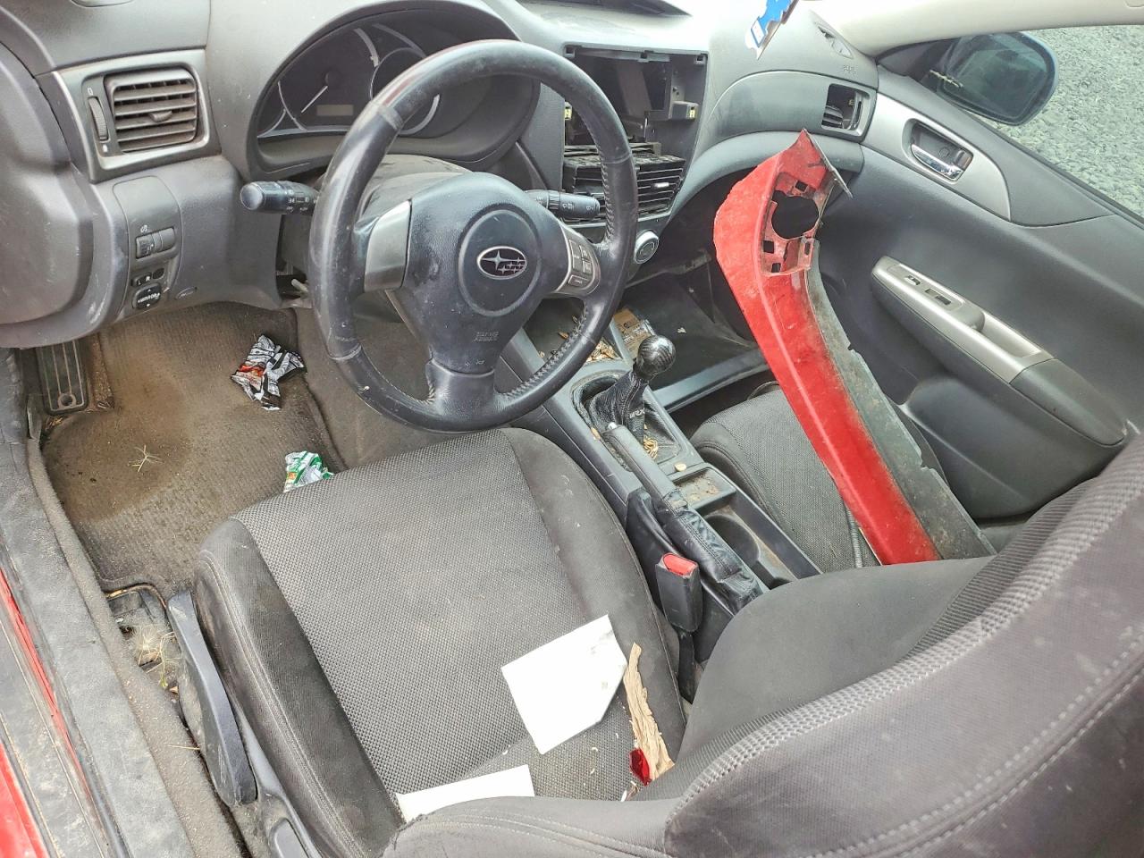 2008 Subaru Impreza Wrx Red vin: JF1GE74658G512515