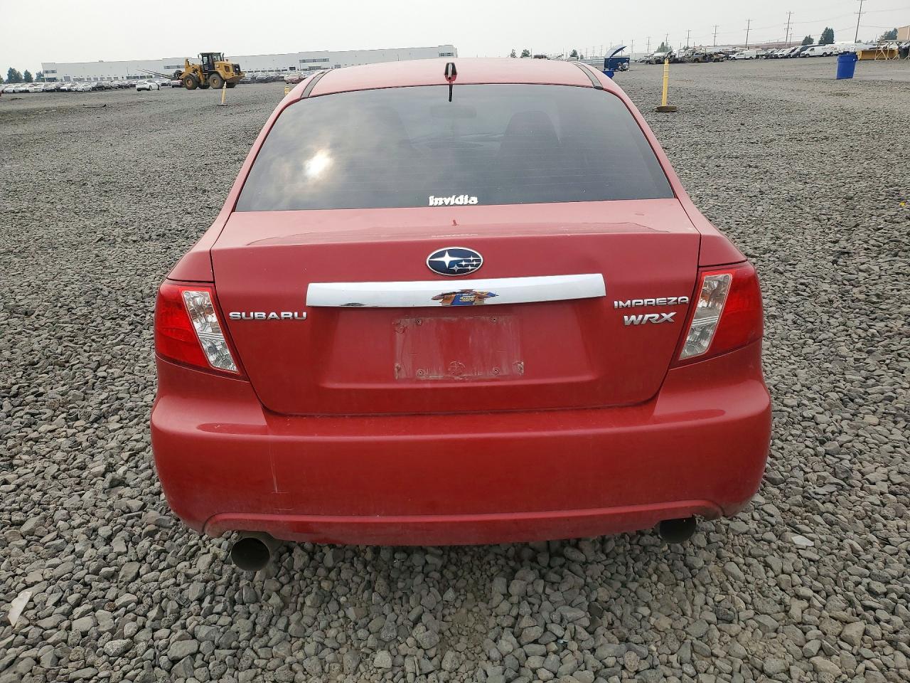 2008 Subaru Impreza Wrx Red vin: JF1GE74658G512515