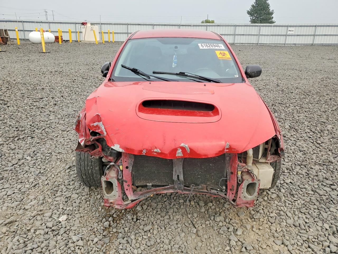 2008 Subaru Impreza Wrx Red vin: JF1GE74658G512515