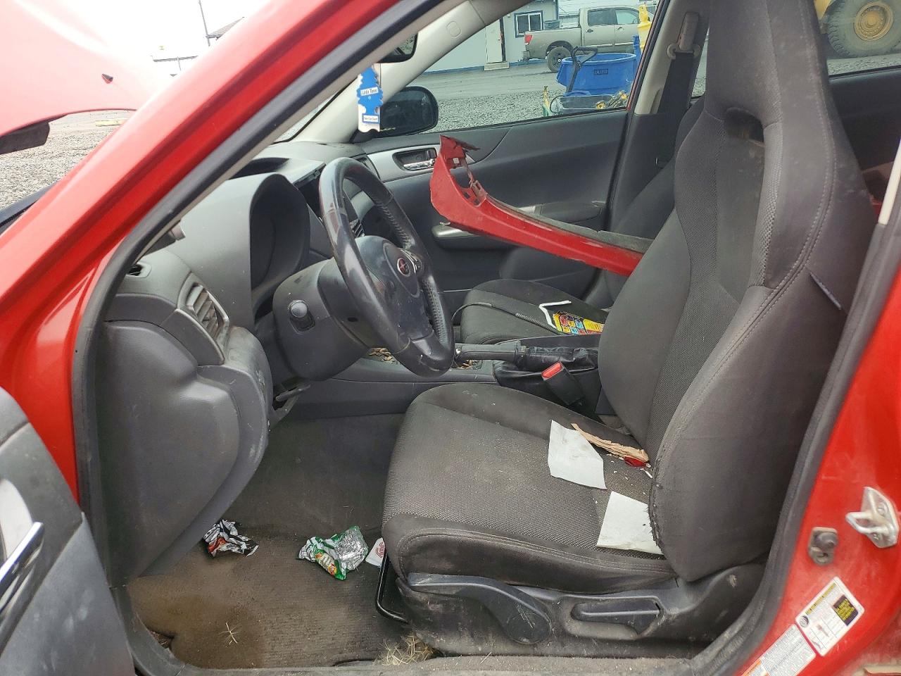 2008 Subaru Impreza Wrx Red vin: JF1GE74658G512515