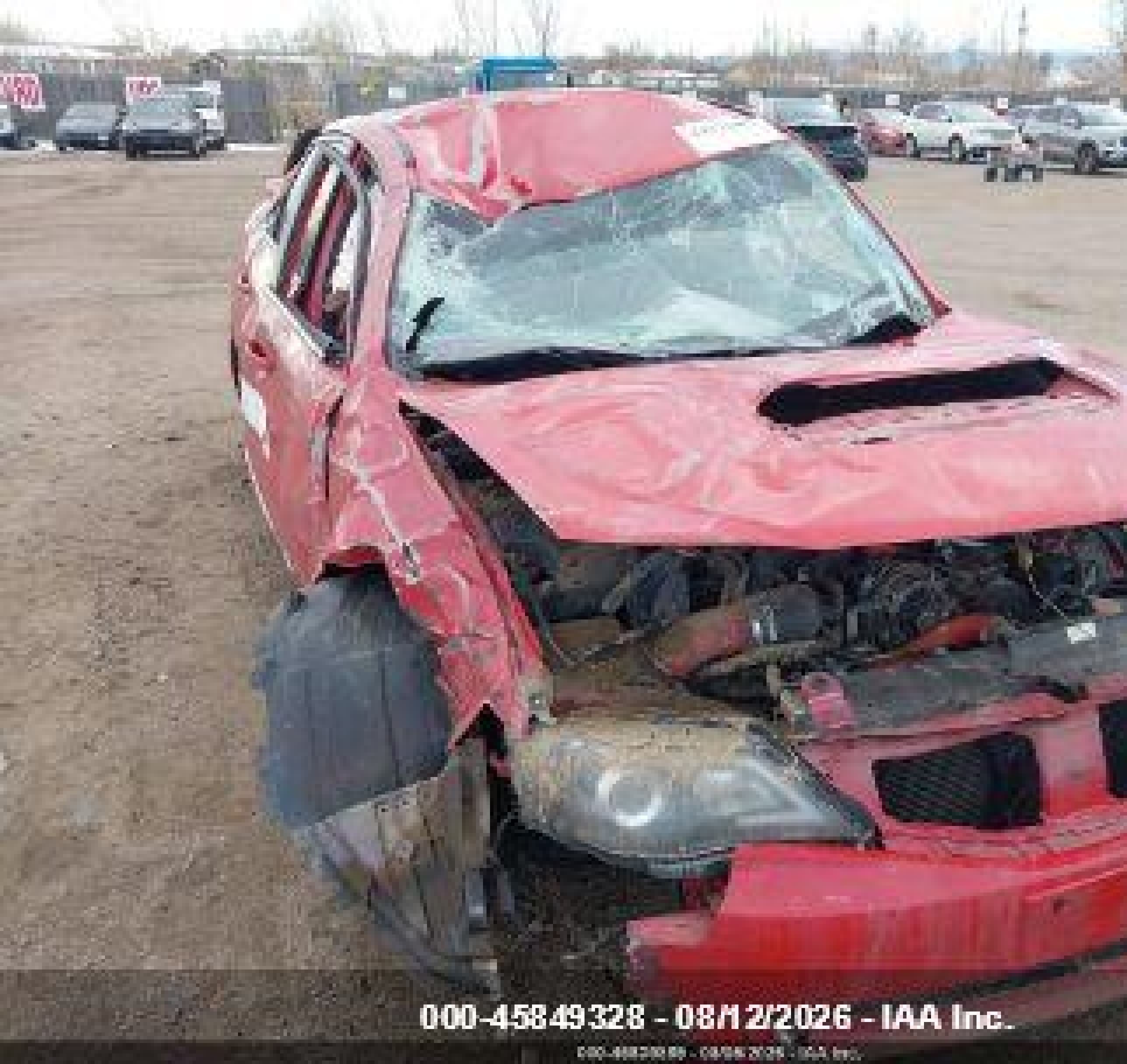 2008 Subaru Impreza Wrx Red vin: JF1GE74678G504822