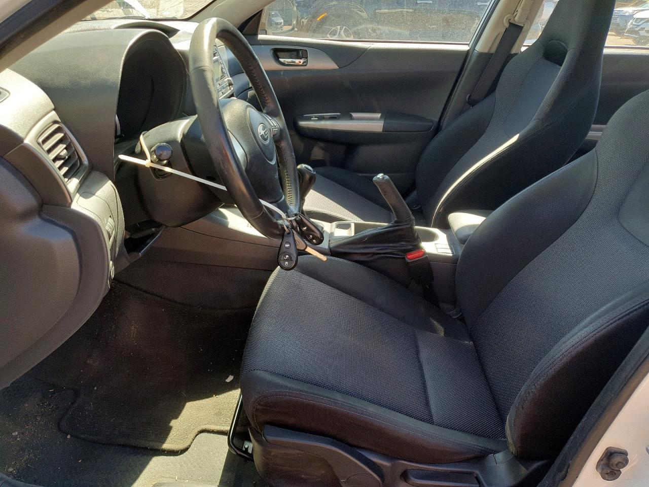 2008 Subaru Impreza Wrx White vin: JF1GE74678G510457
