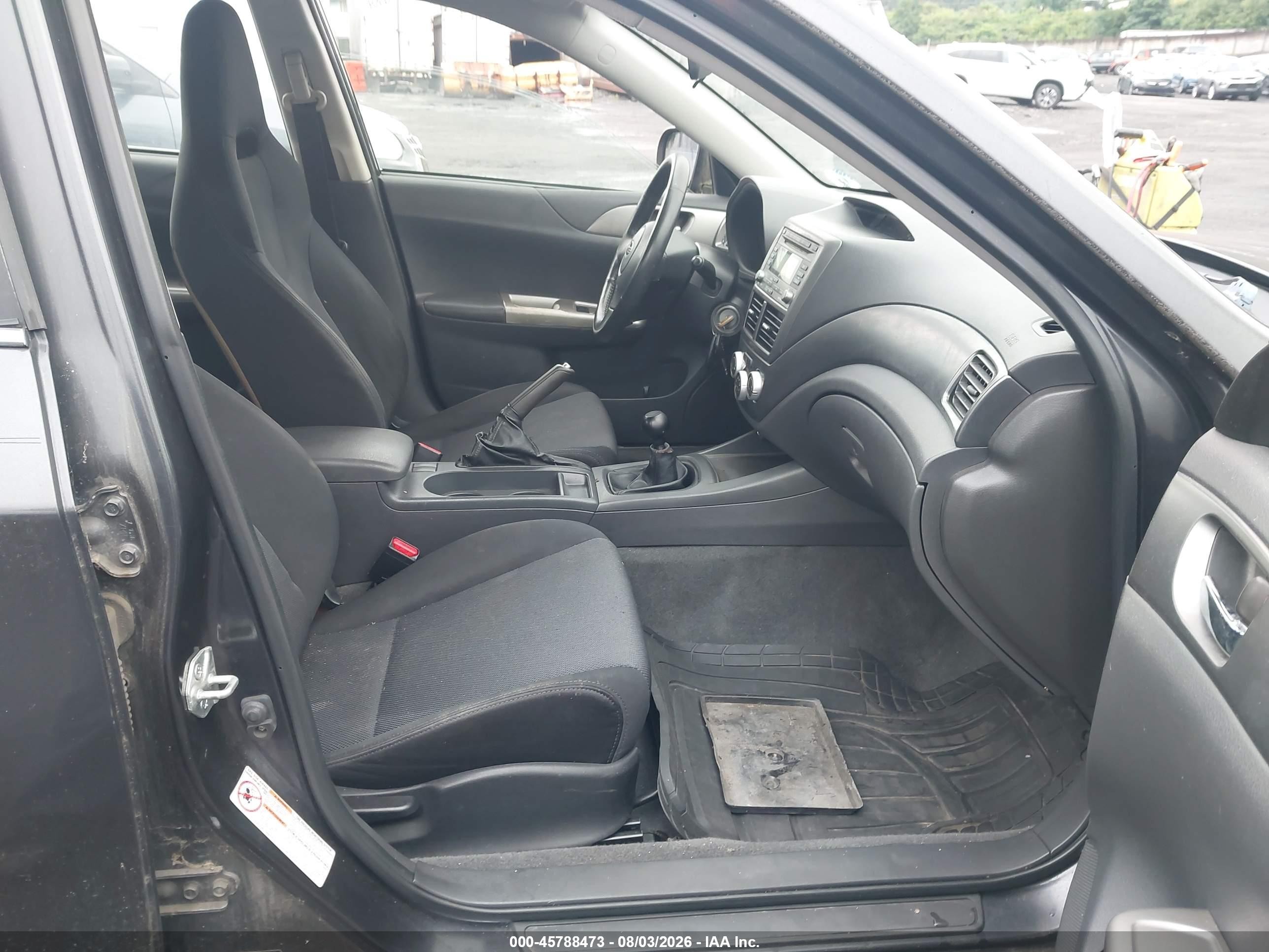 2008 Subaru Impreza Wrx Gray vin: JF1GE74678G513231