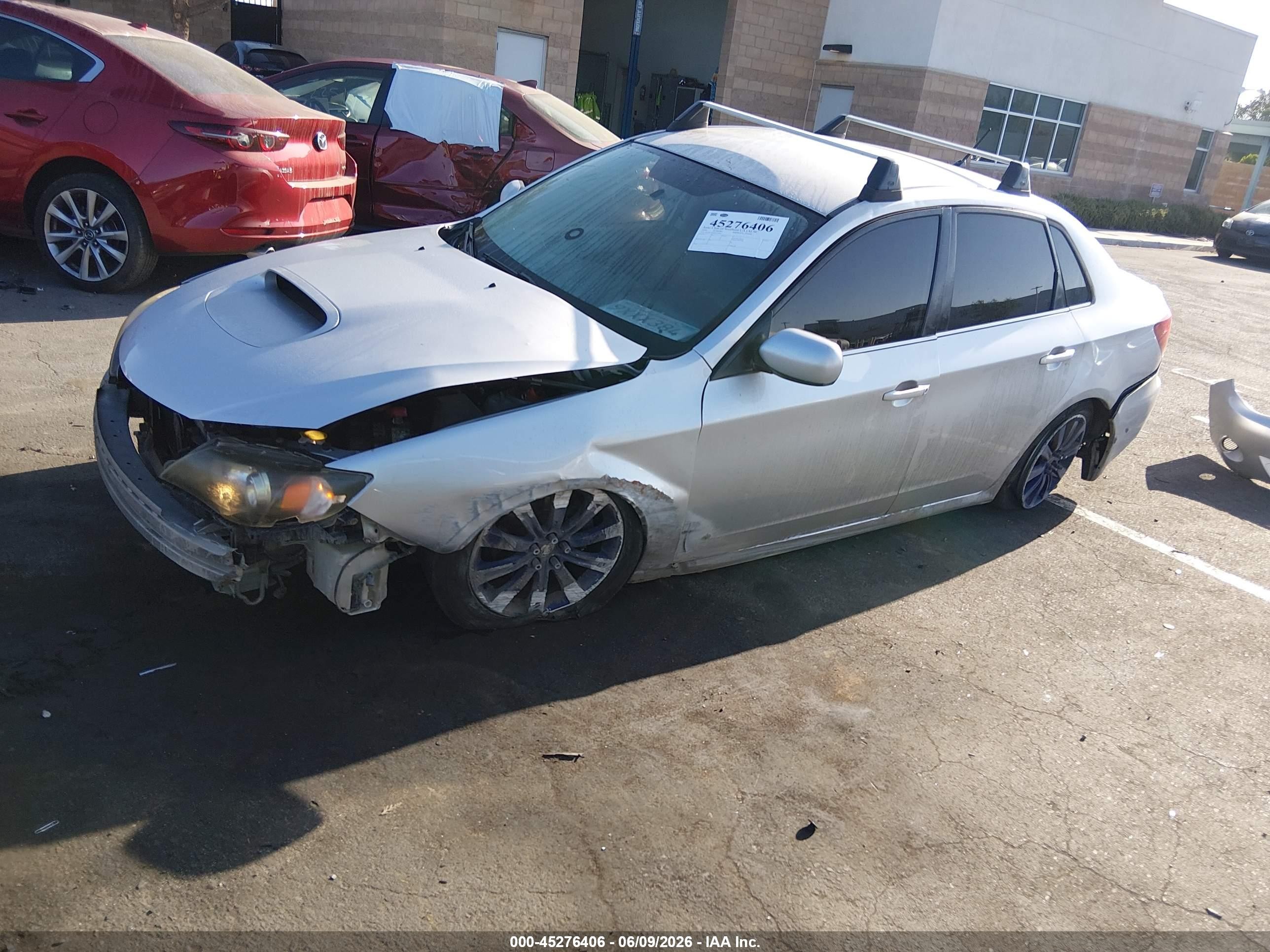 2008 Subaru Impreza  (natl) Wrx Серебряный vin: JF1GE74688G514095