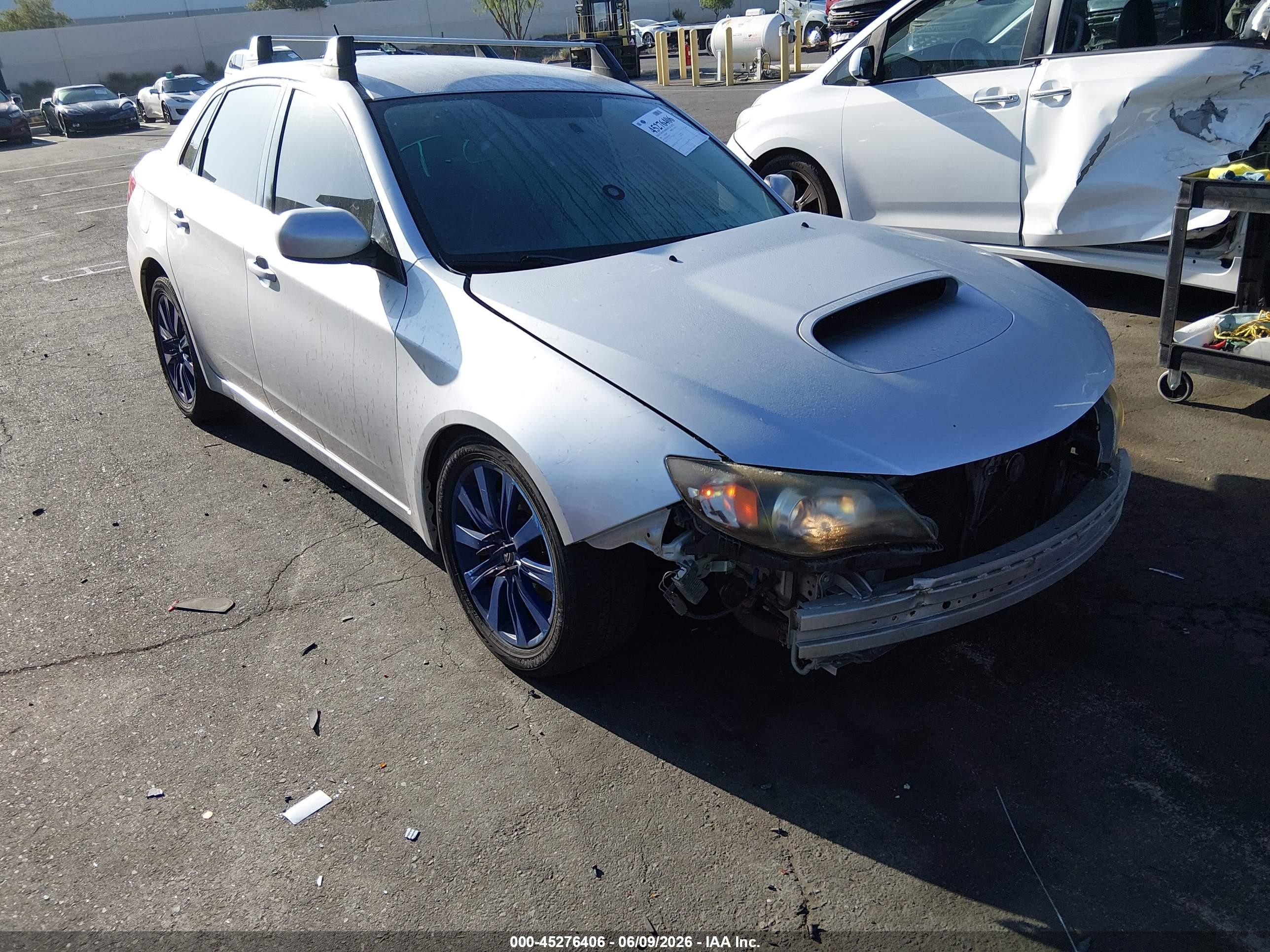 2008 Subaru Impreza  (natl) Wrx Silver vin: JF1GE74688G514095