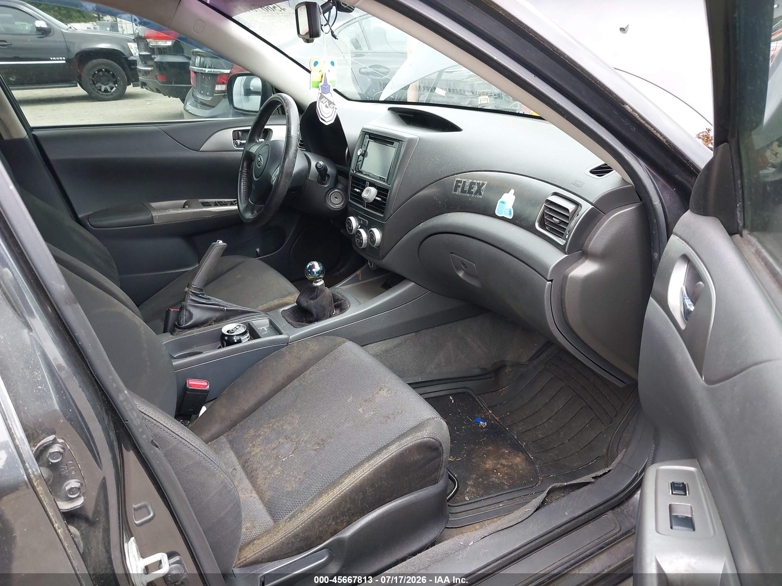 2008 Subaru Impreza  (natl) Wrx Gray vin: JF1GE746X8G510369