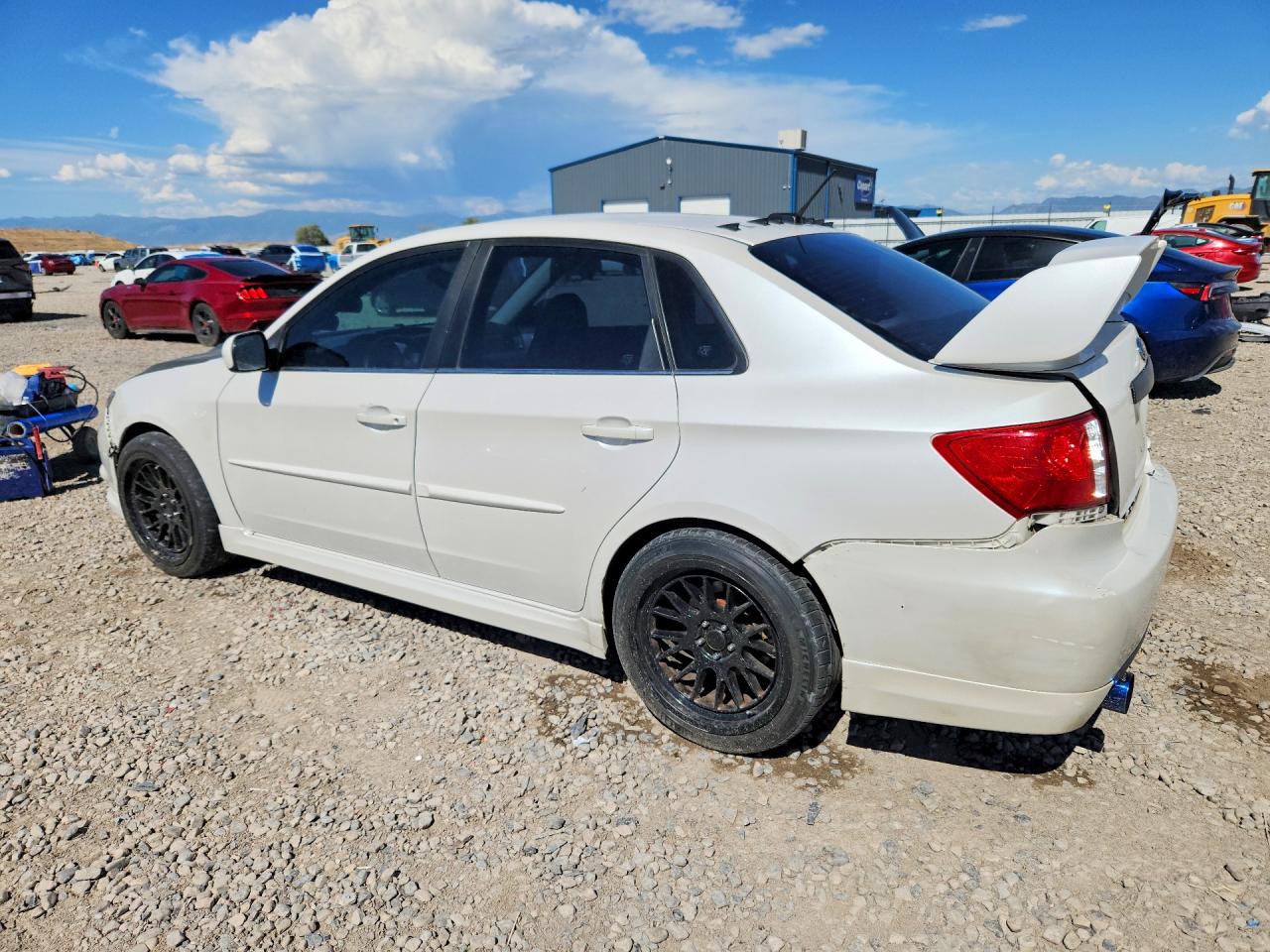 2008 Subaru Impreza Wrx Premium Белый vin: JF1GE75608G508404