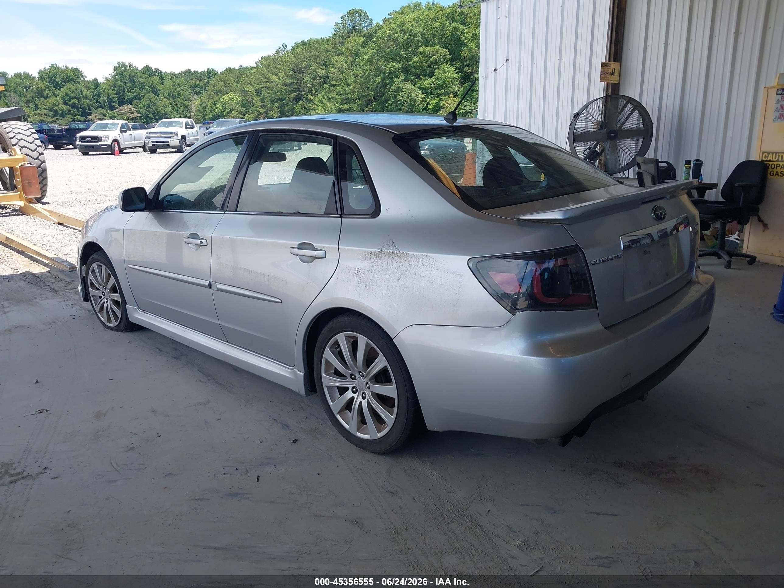 2008 Subaru Impreza  (ny/nj) Wrx W/premium Pkg Gray vin: JF1GE75648G515842