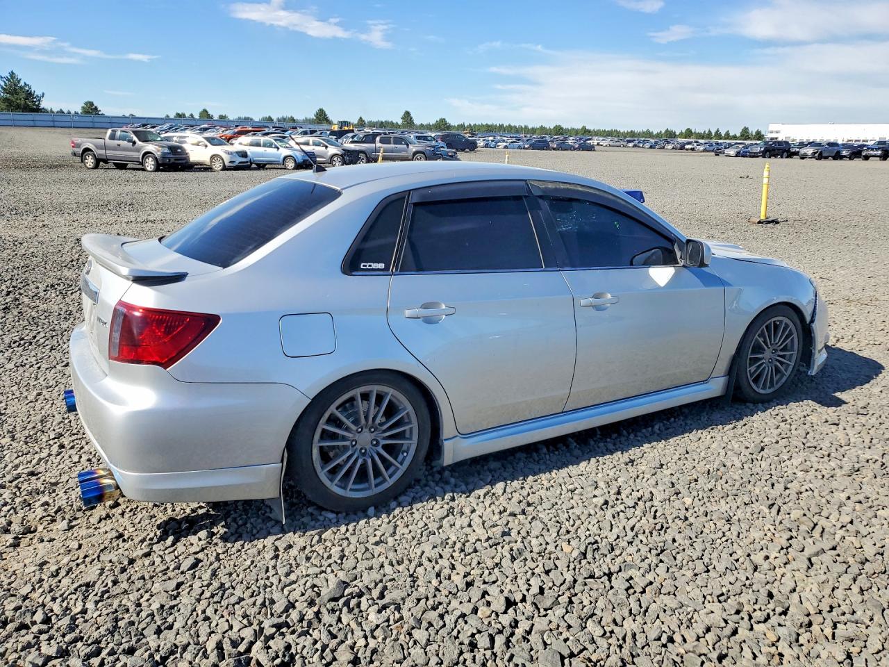 2008 Subaru Impreza Wrx Premium Silver vin: JF1GE756X8G503422