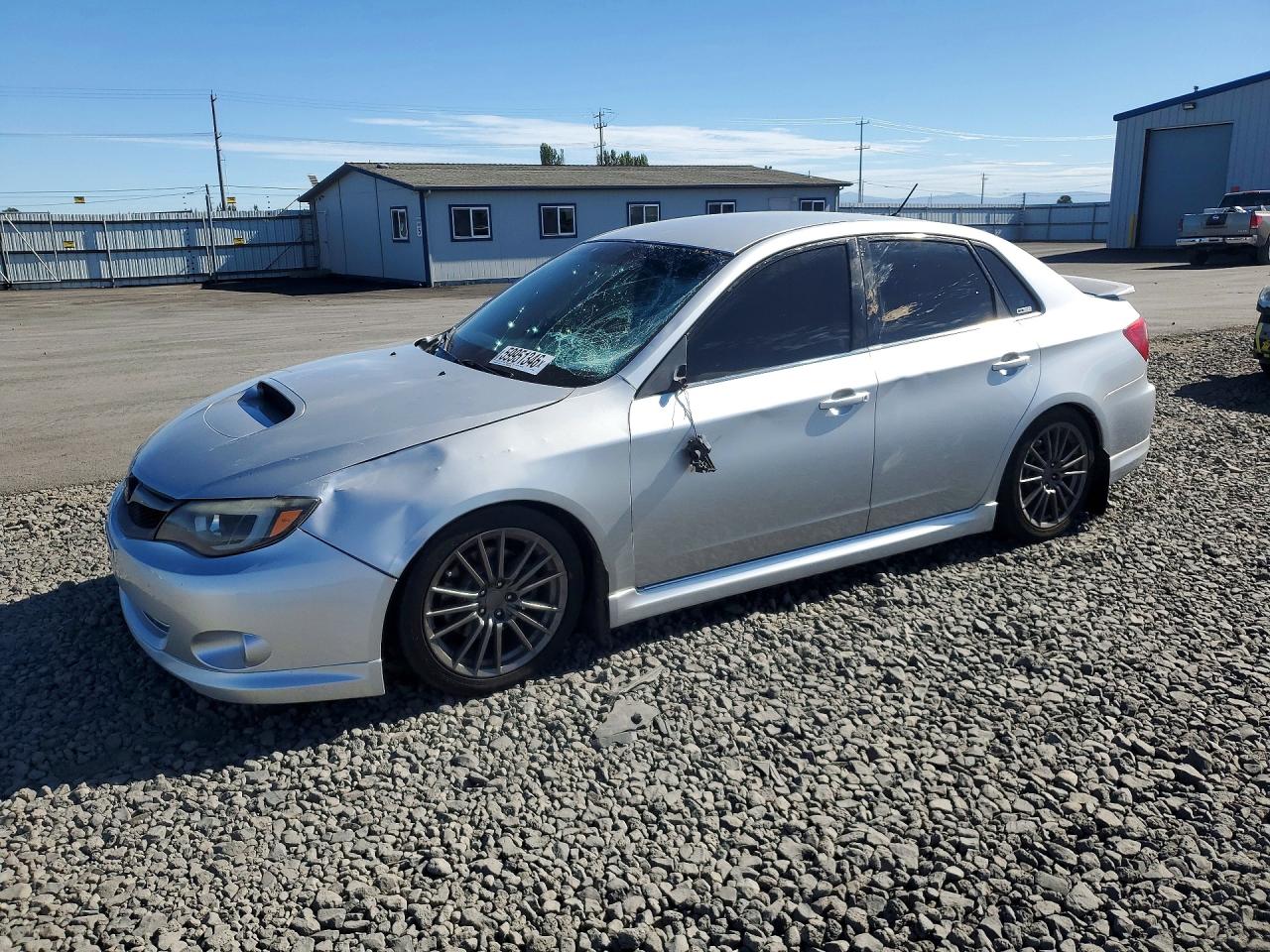 2008 Subaru Impreza Wrx Premium Silver vin: JF1GE756X8G503422