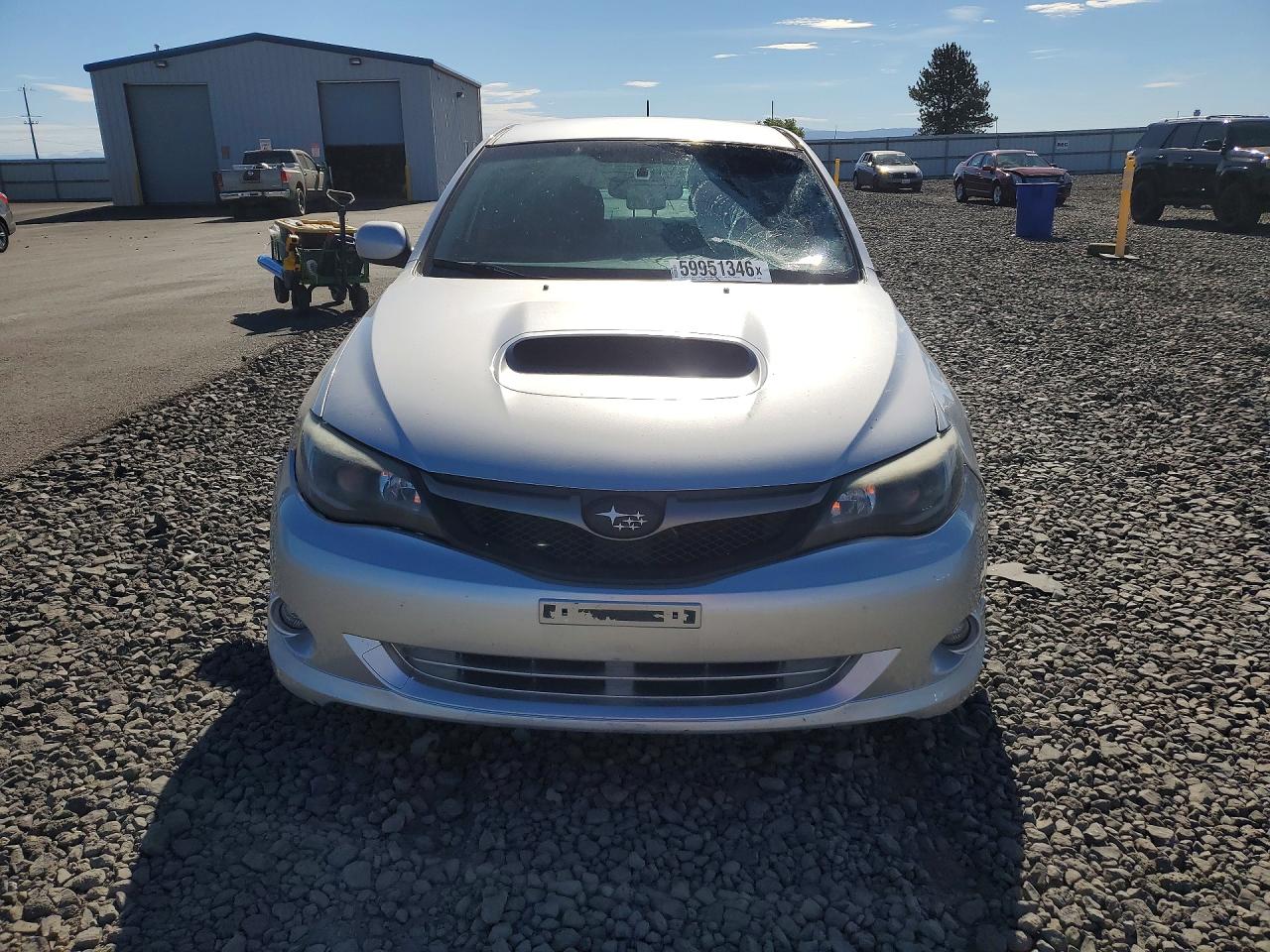 2008 Subaru Impreza Wrx Premium Silver vin: JF1GE756X8G503422