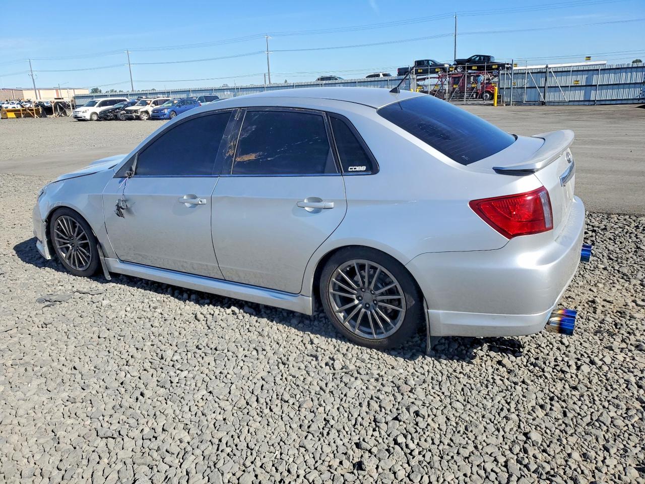 2008 Subaru Impreza Wrx Premium Silver vin: JF1GE756X8G503422
