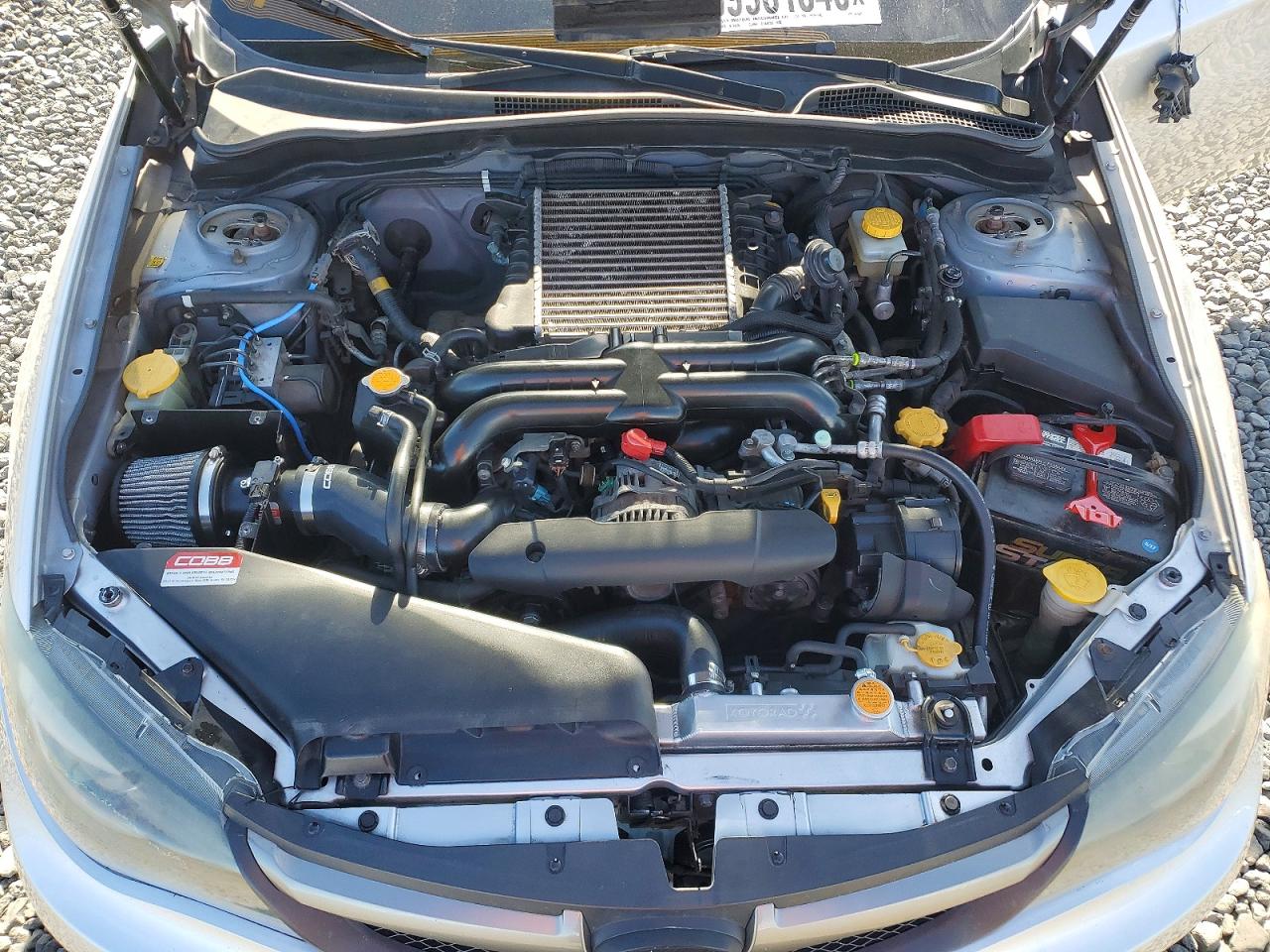 2008 Subaru Impreza Wrx Premium Silver vin: JF1GE756X8G503422