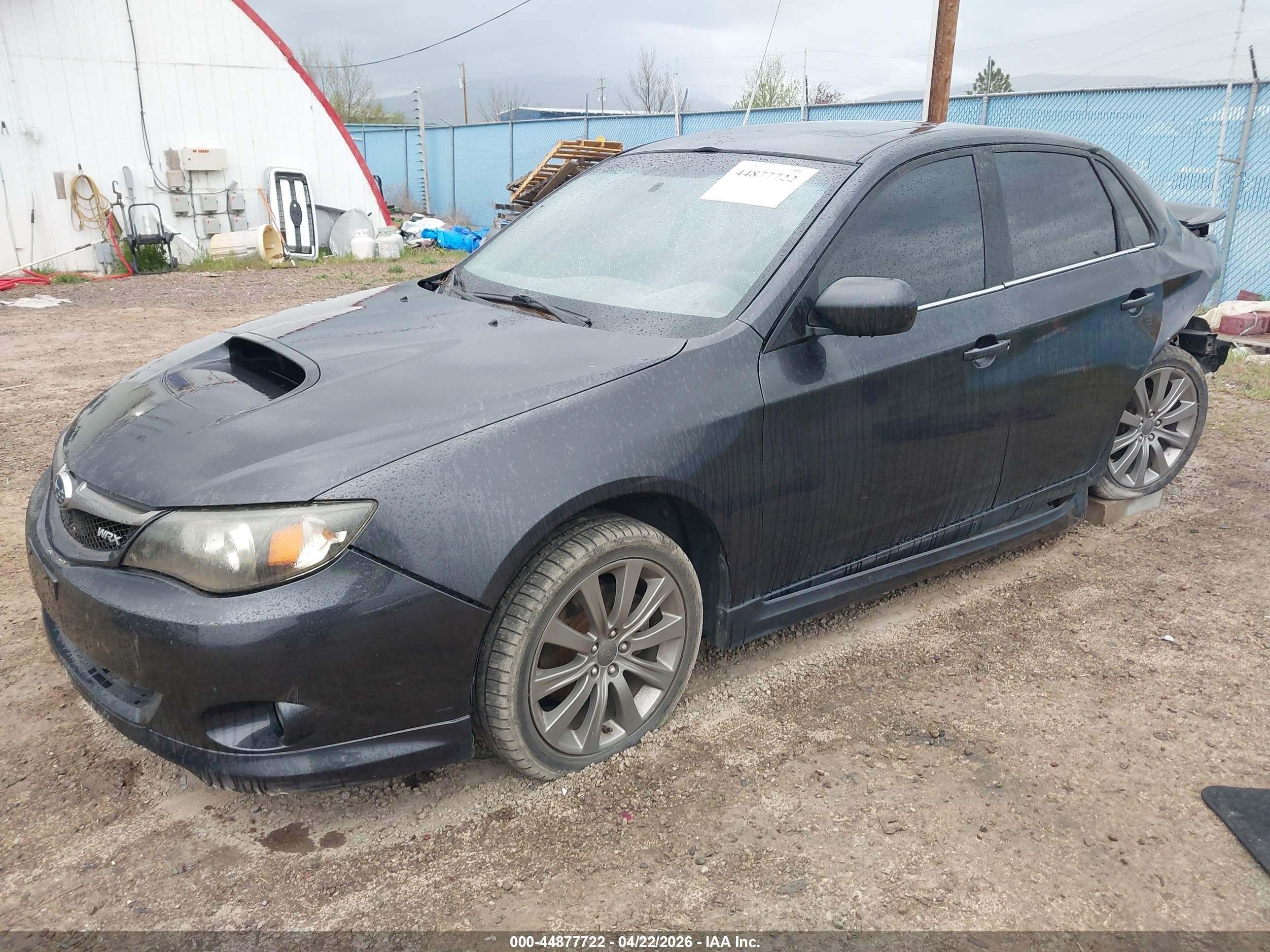 2009 Subaru Impreza Wrx Gray vin: JF1GE76609G502747