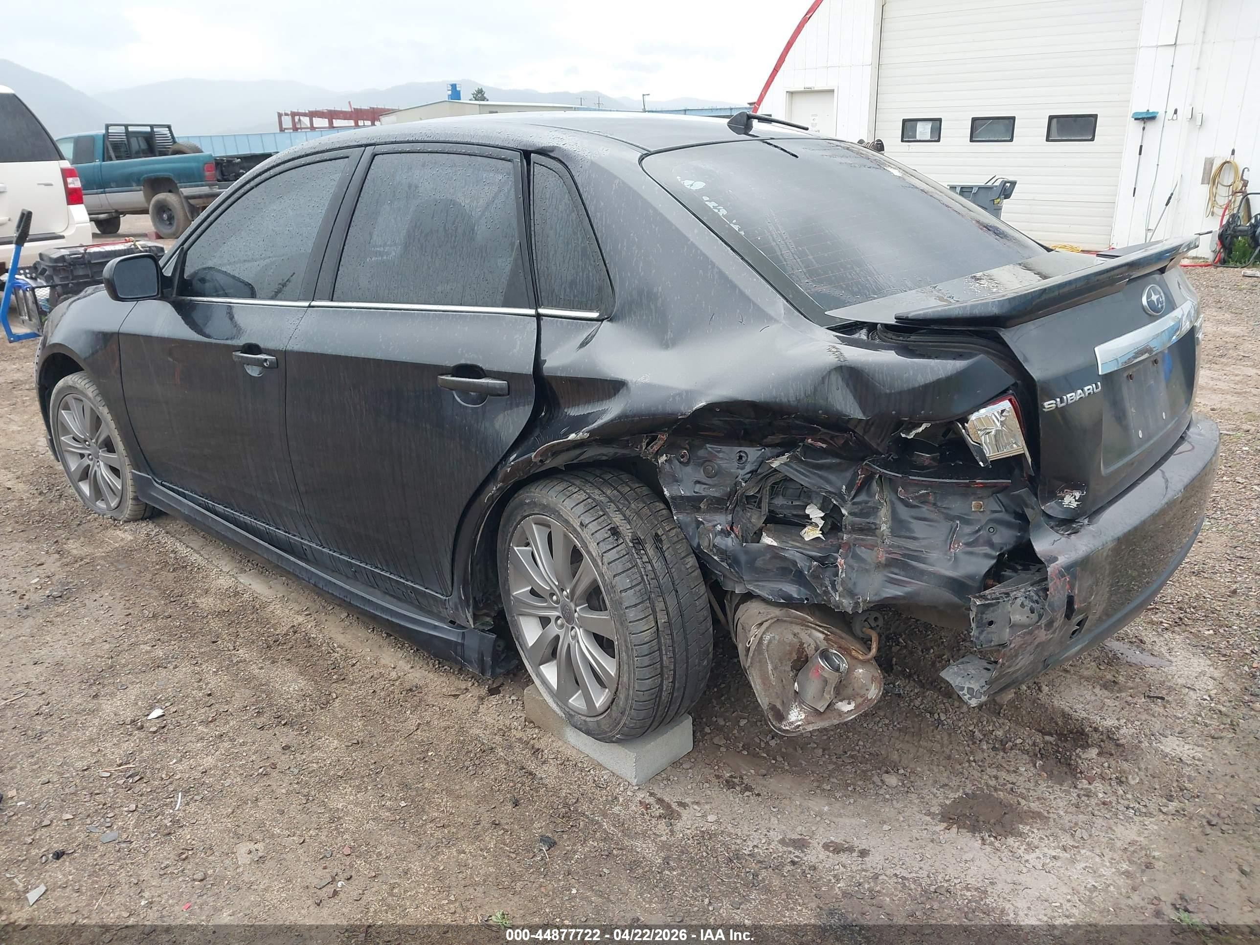 2009 Subaru Impreza Wrx Gray vin: JF1GE76609G502747