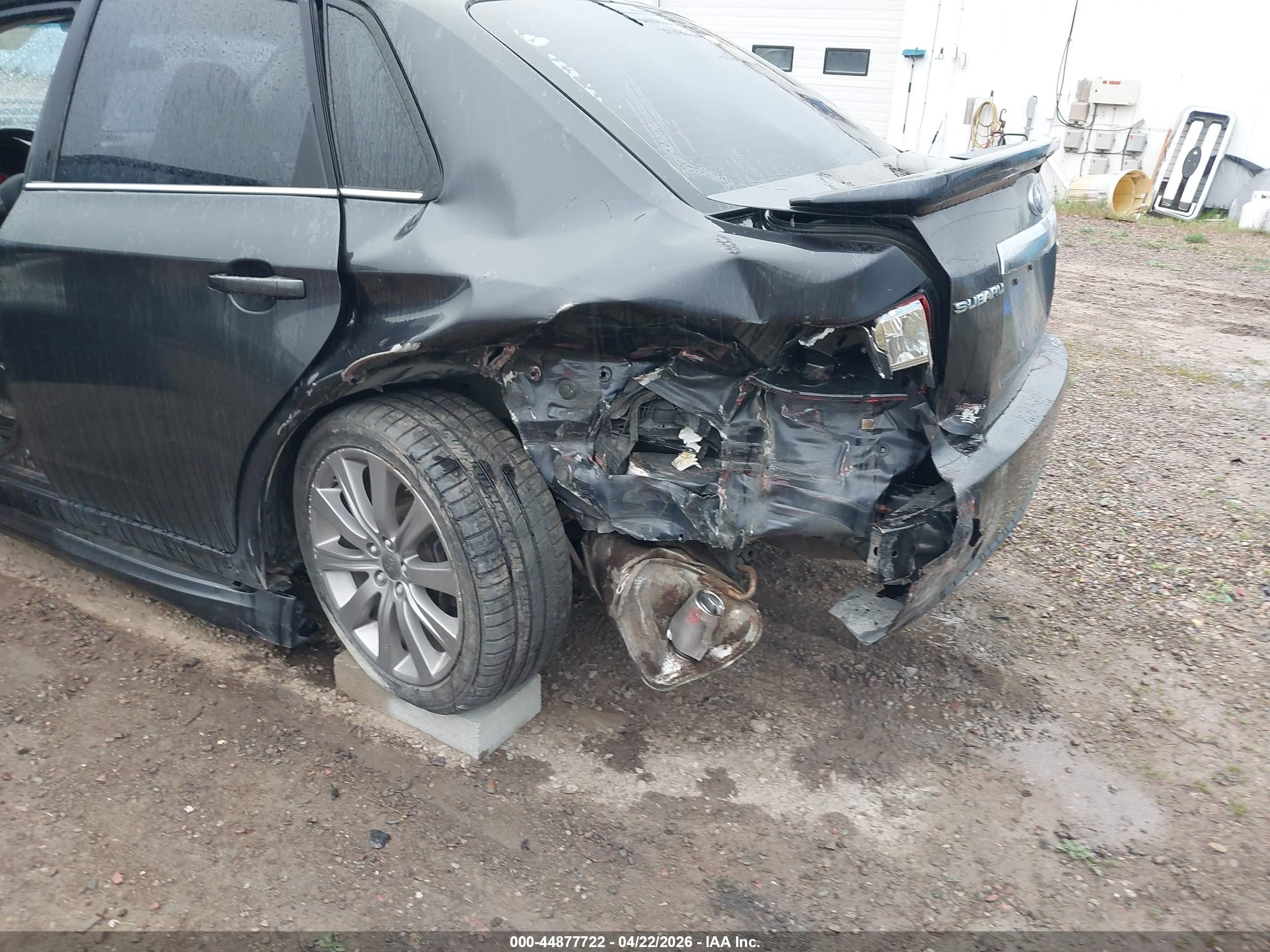 2009 Subaru Impreza Wrx Gray vin: JF1GE76609G502747