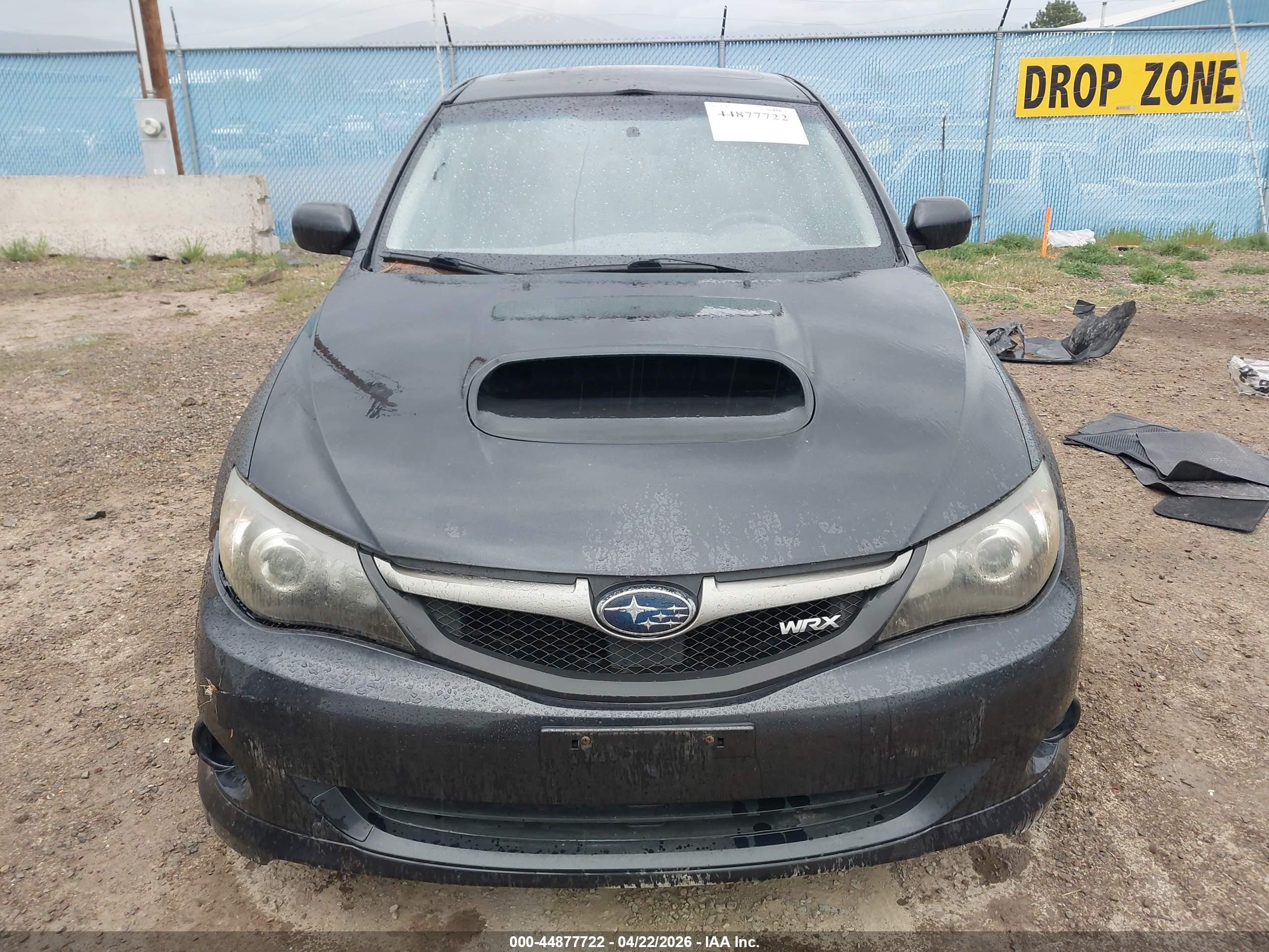 2009 Subaru Impreza Wrx Gray vin: JF1GE76609G502747