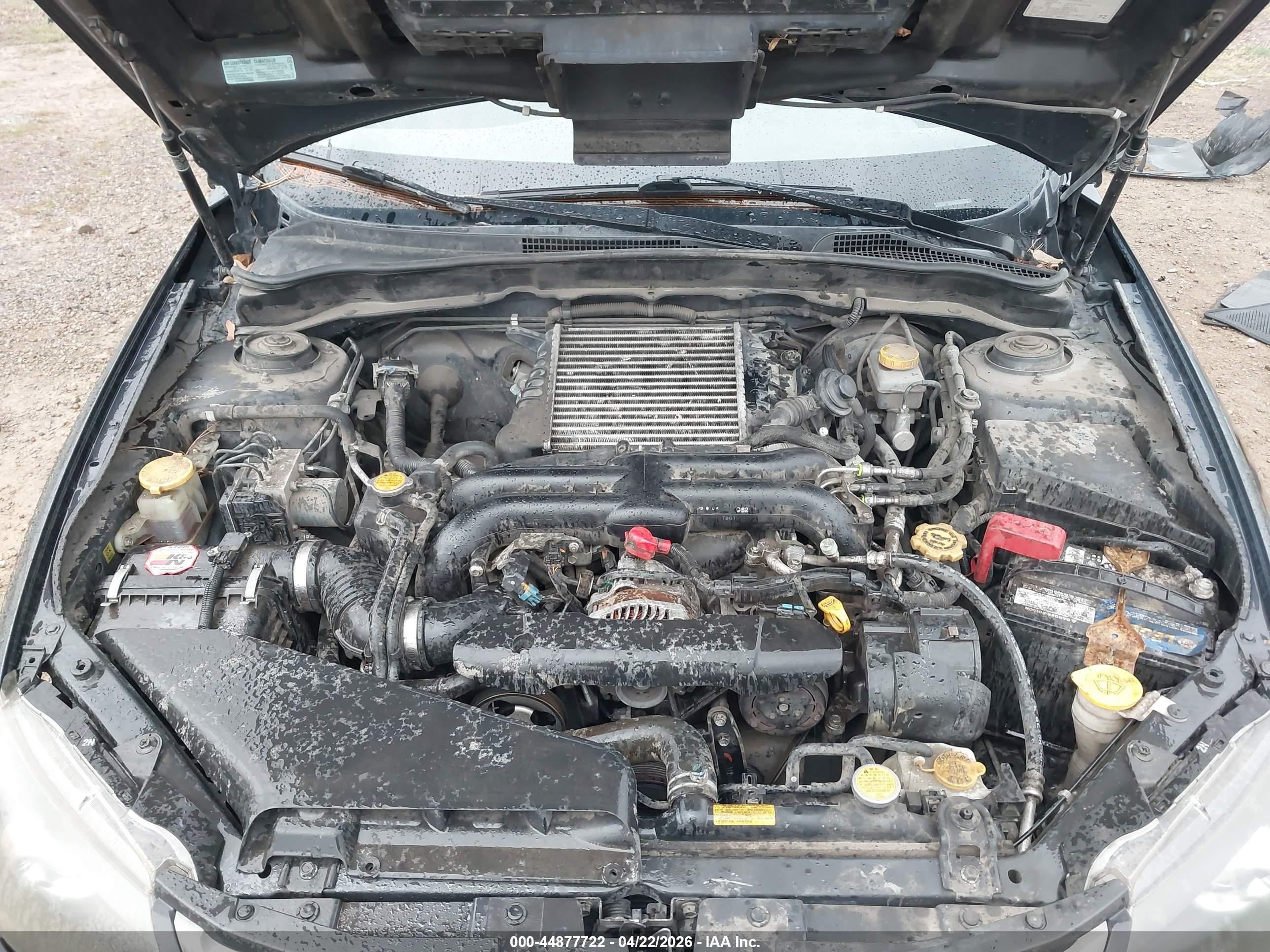 2009 Subaru Impreza Wrx Gray vin: JF1GE76609G502747