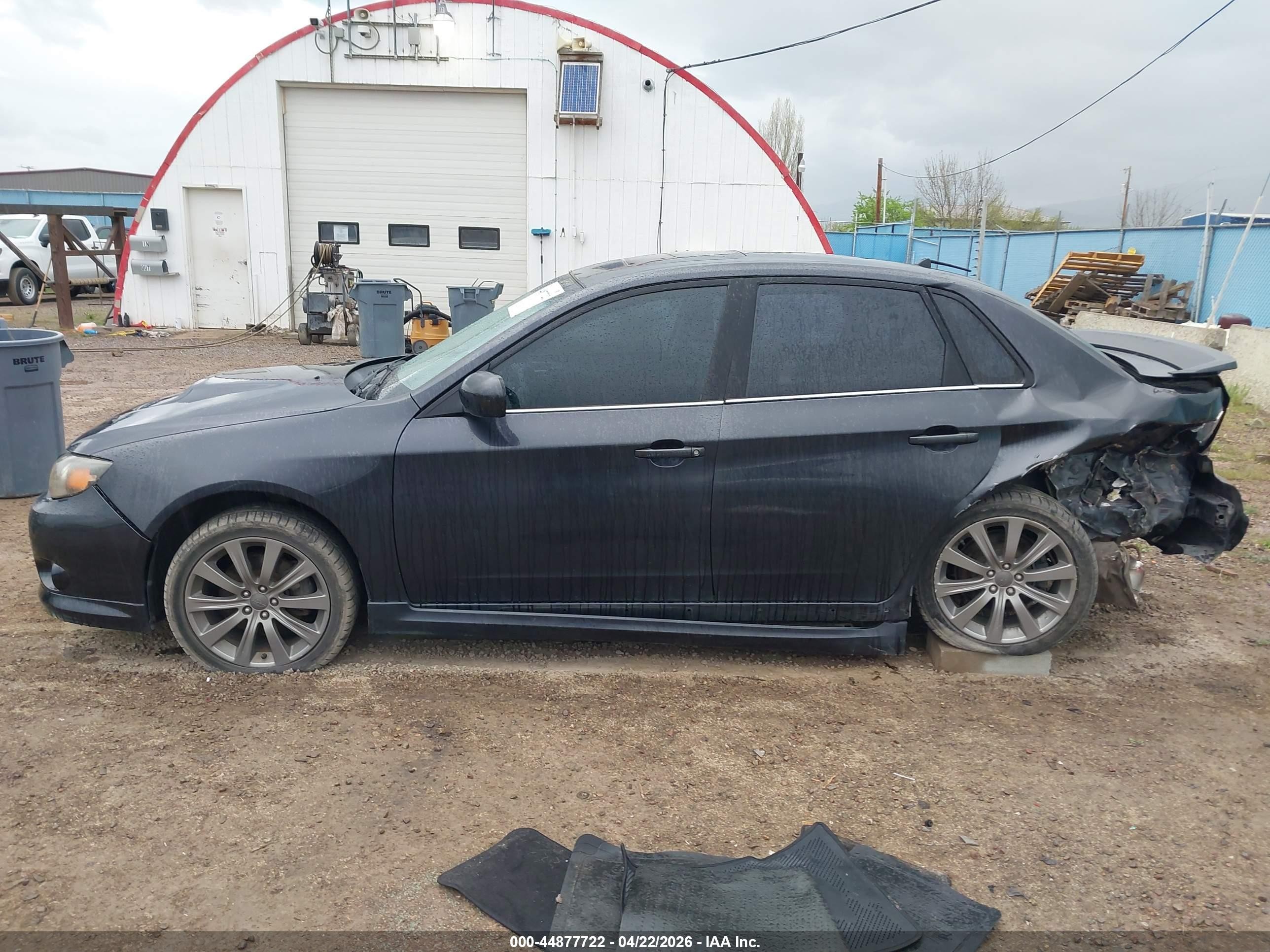 2009 Subaru Impreza Wrx Gray vin: JF1GE76609G502747