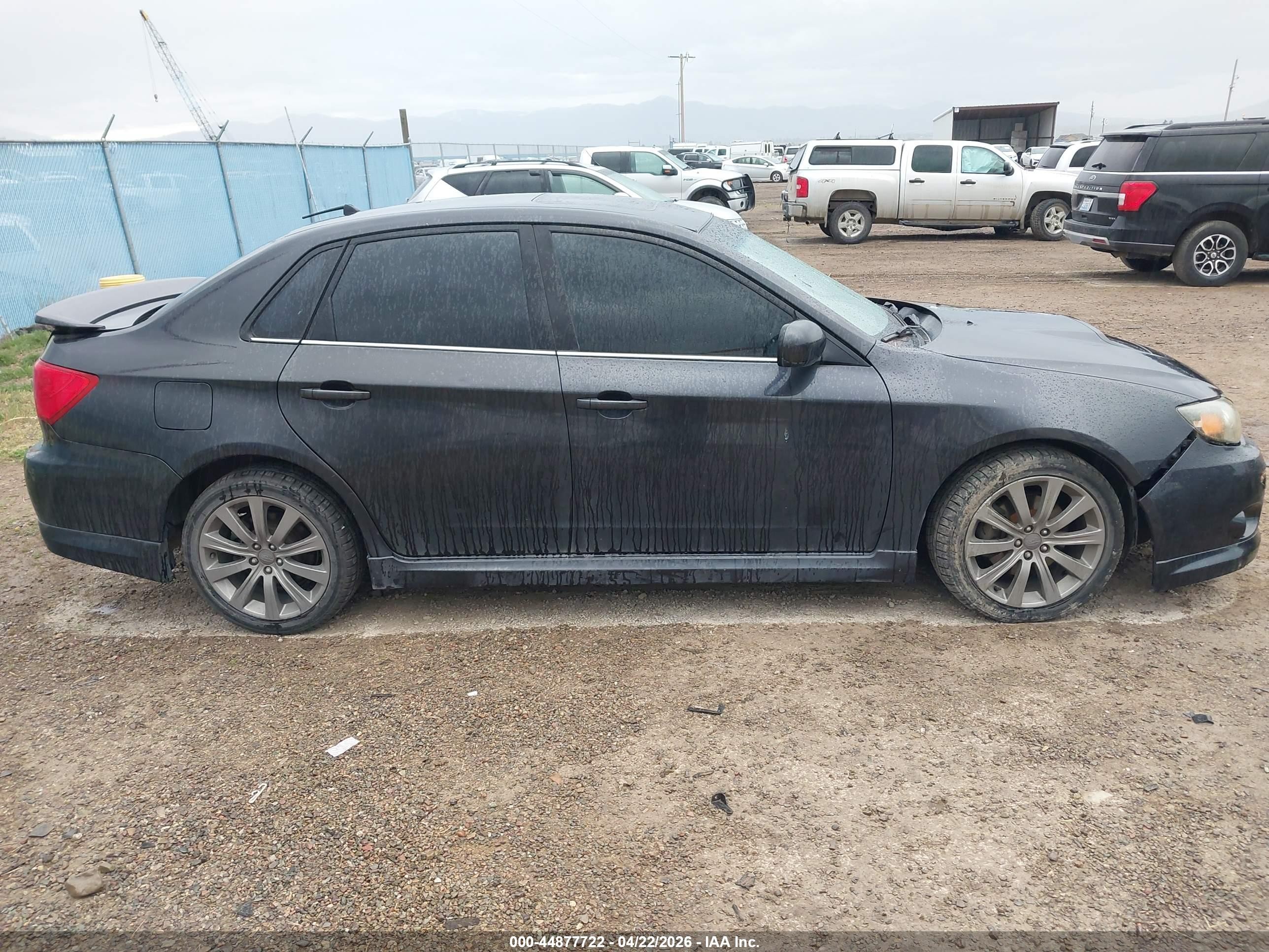2009 Subaru Impreza Wrx Gray vin: JF1GE76609G502747