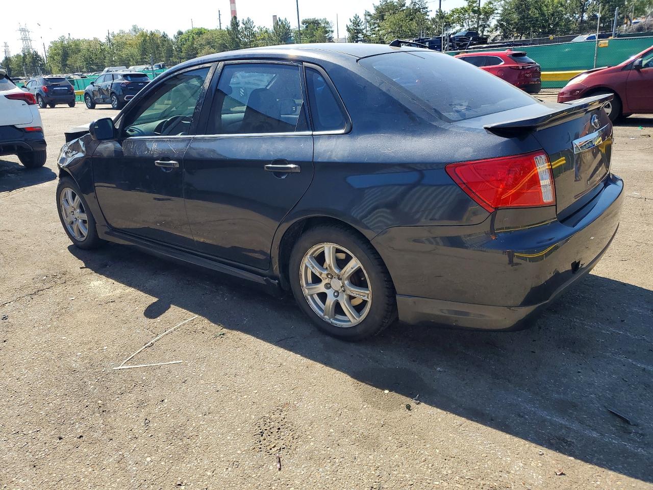 2009 Subaru Impreza 4d 4wd Black vin: JF1GE76609G508175