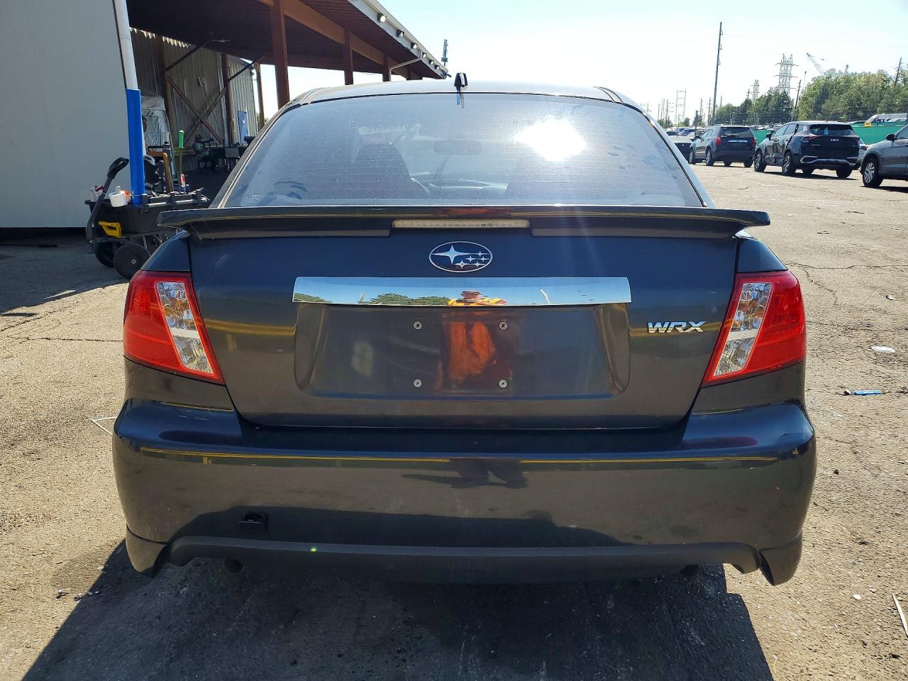 2009 Subaru Impreza 4d 4wd Black vin: JF1GE76609G508175