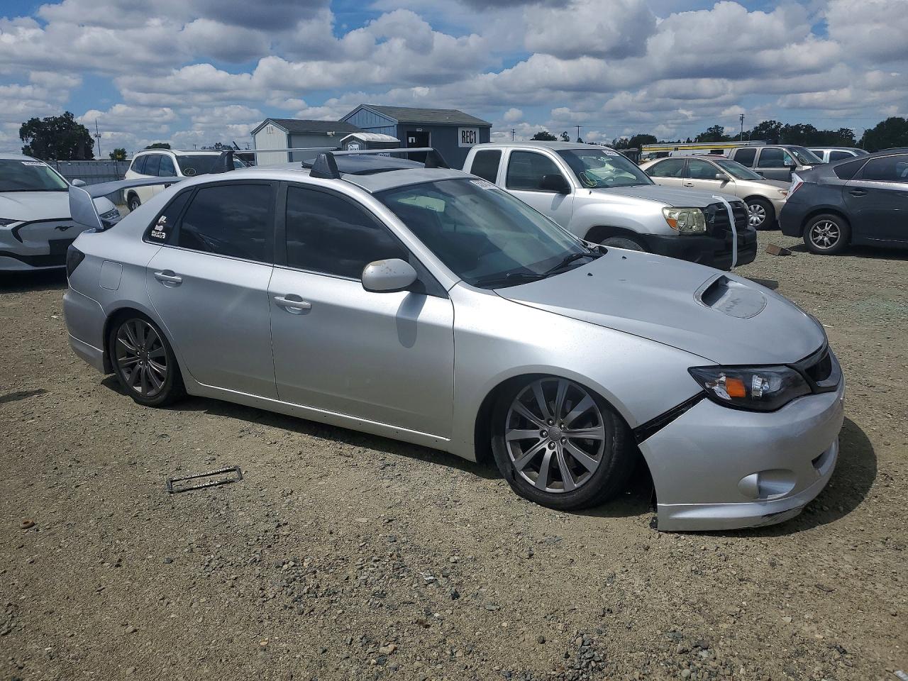 2009 Subaru Impreza Wrx Silver vin: JF1GE76619G507584
