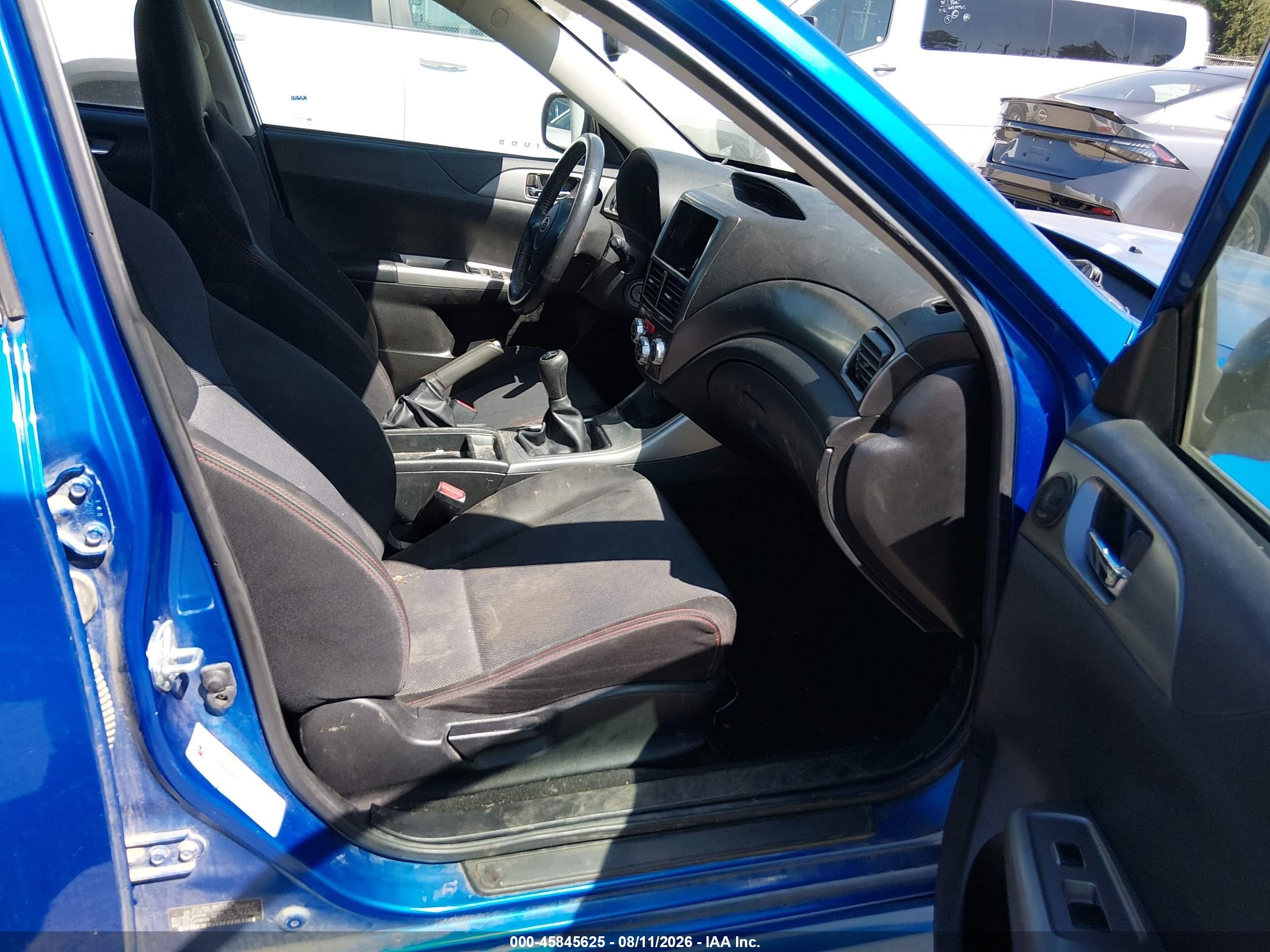 2009 Subaru Impreza Wrx Blue vin: JF1GE76629G516486