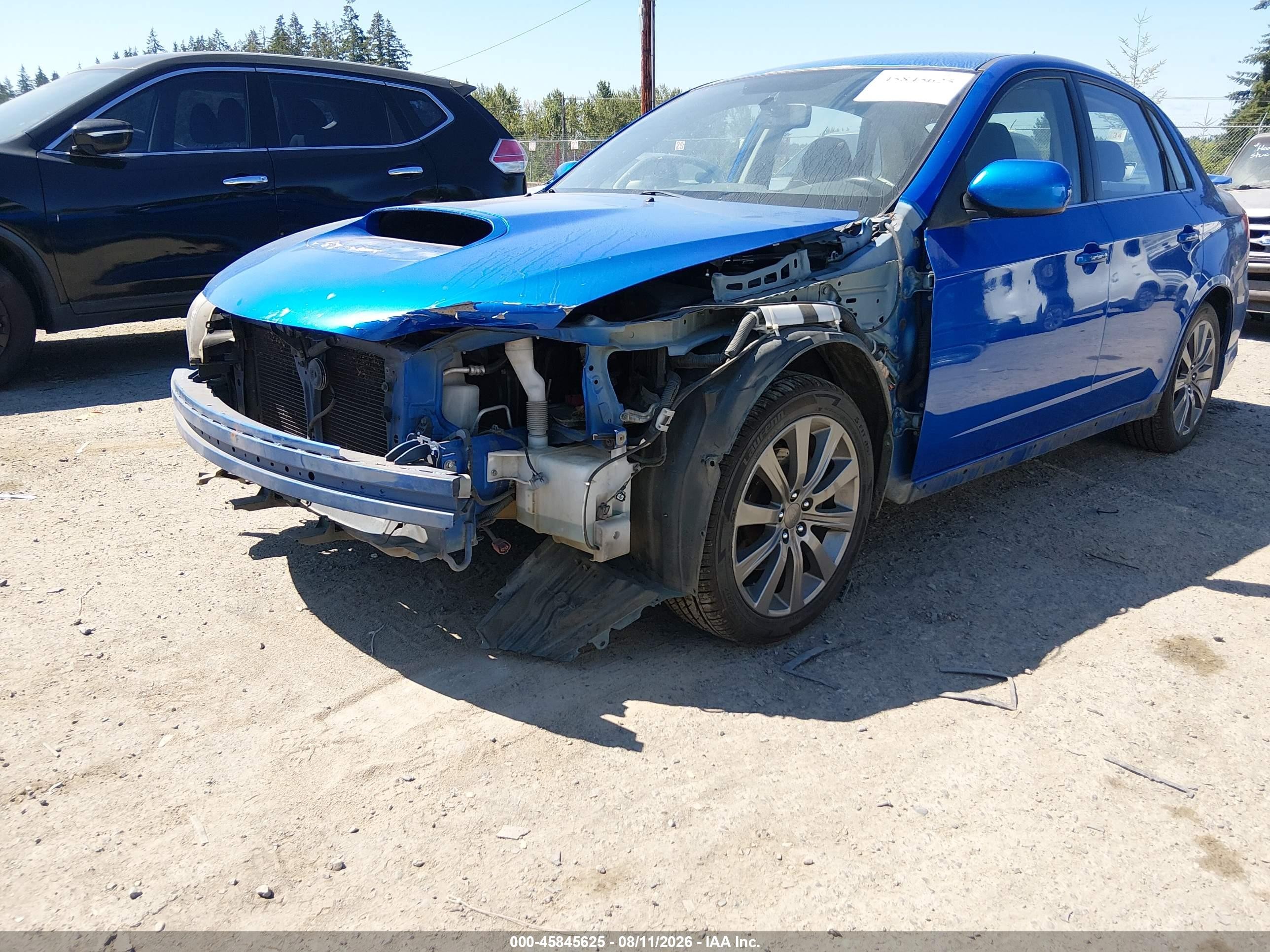 2009 Subaru Impreza Wrx Blue vin: JF1GE76629G516486
