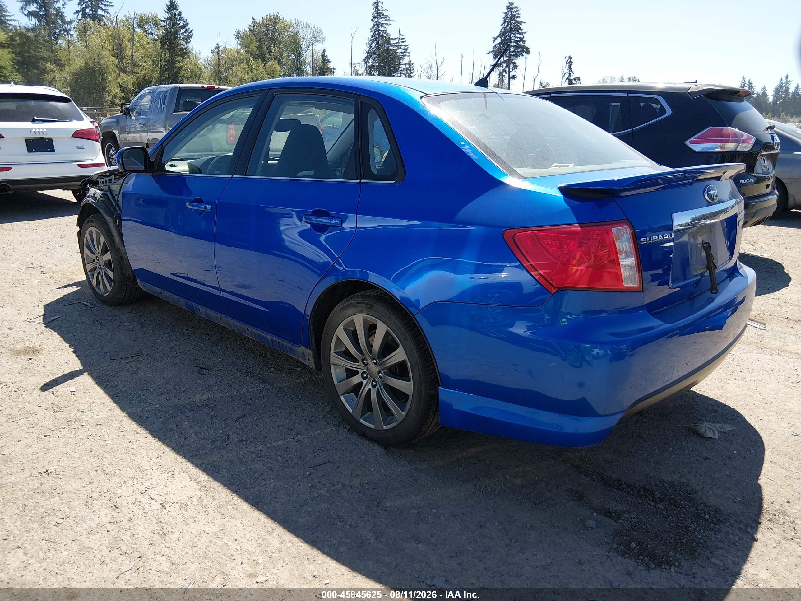 2009 Subaru Impreza Wrx Blue vin: JF1GE76629G516486