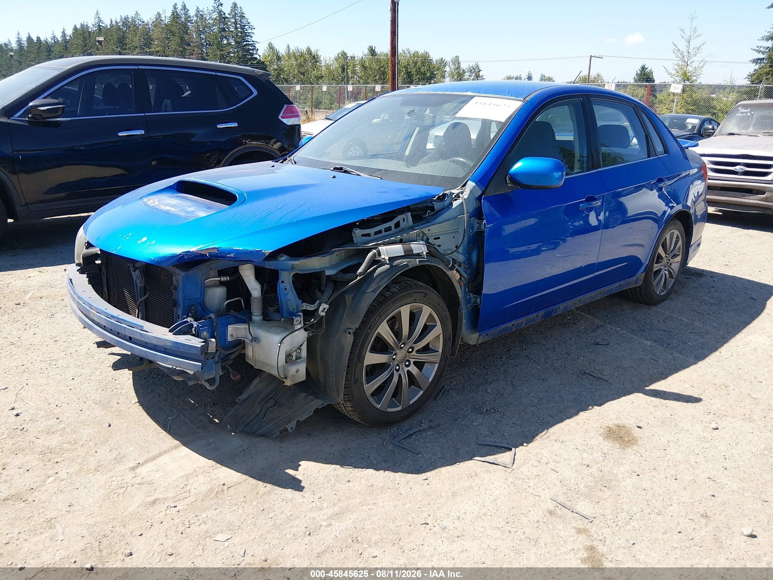 2009 Subaru Impreza Wrx Blue vin: JF1GE76629G516486