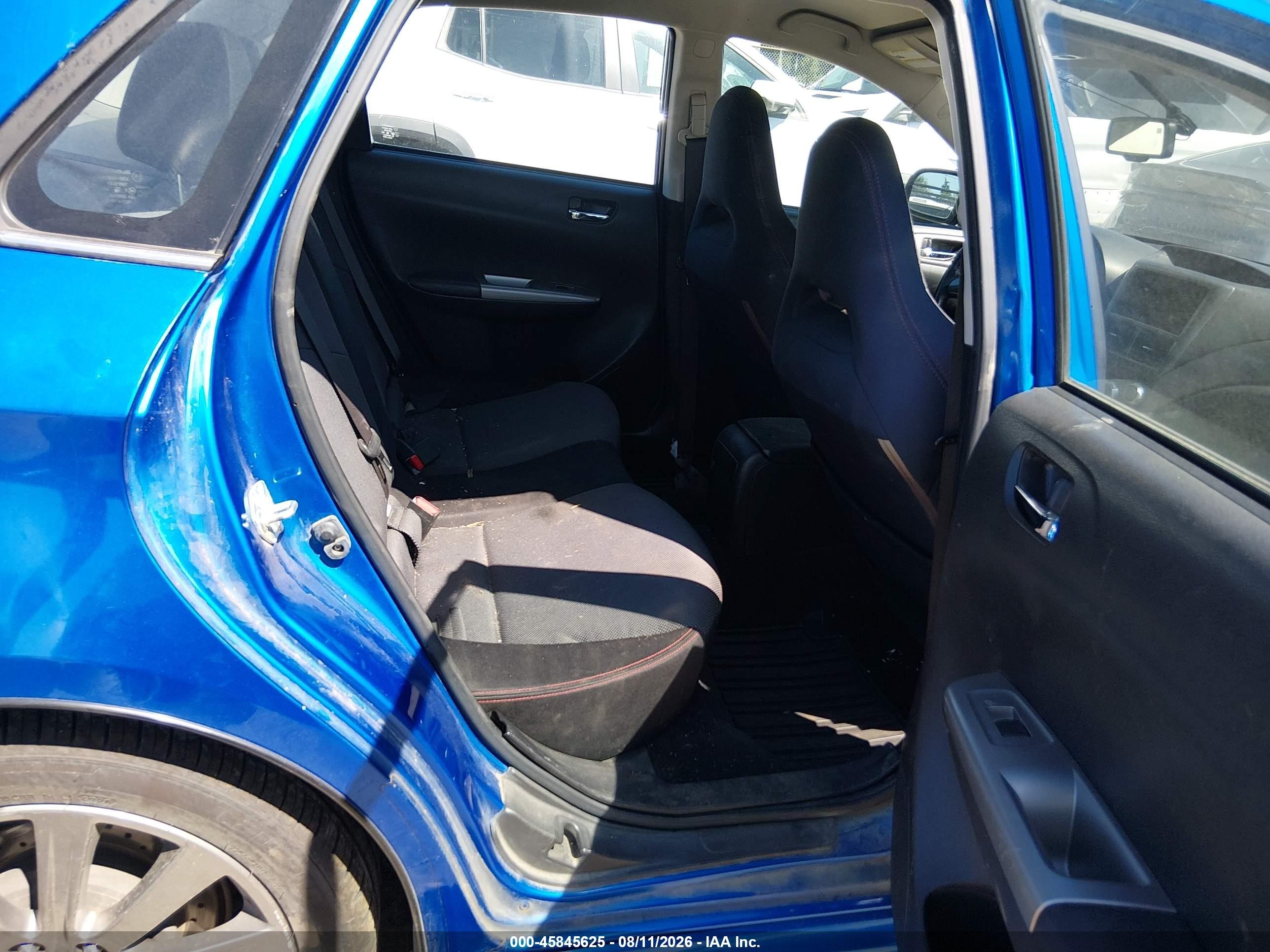 2009 Subaru Impreza Wrx Blue vin: JF1GE76629G516486