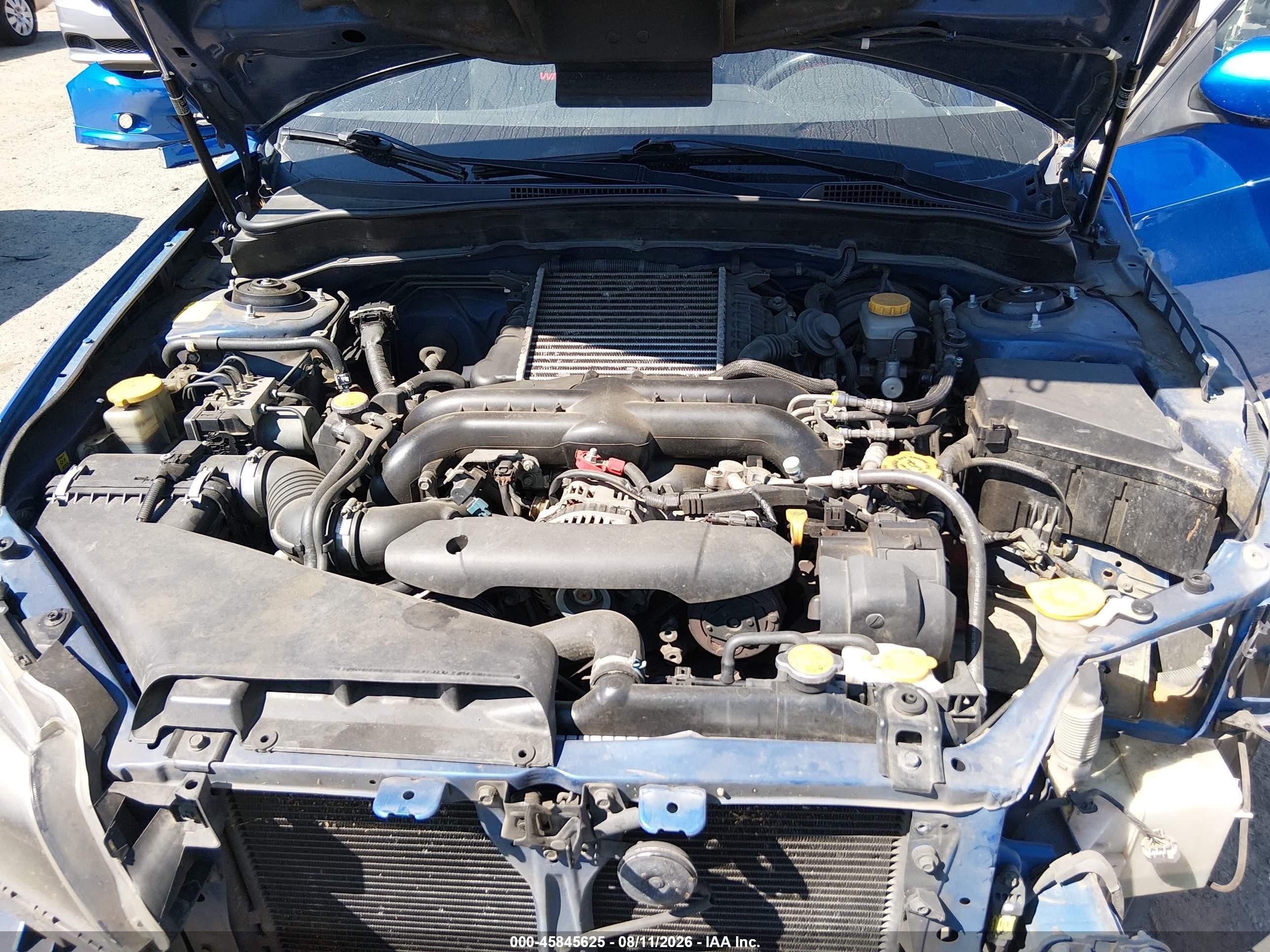 2009 Subaru Impreza Wrx Blue vin: JF1GE76629G516486