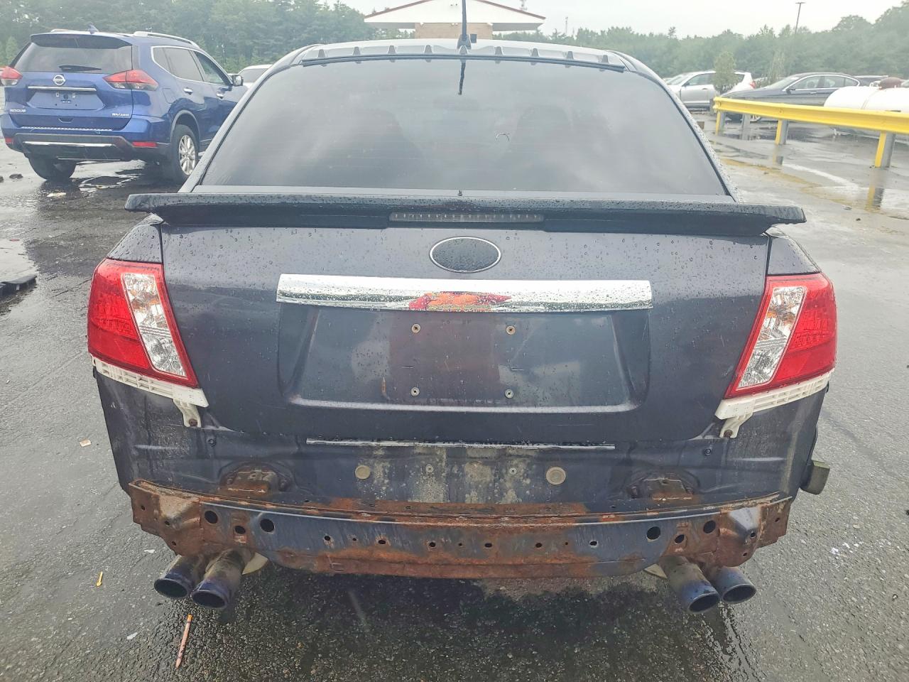 2009 Subaru Impreza Wrx Gray vin: JF1GE76639G522331