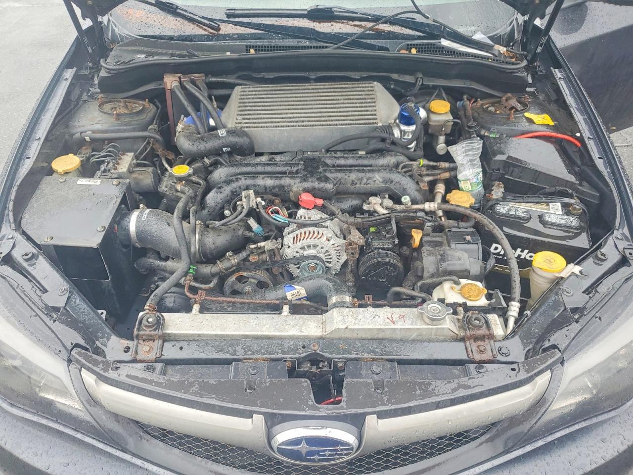 2009 Subaru Impreza Wrx Gray vin: JF1GE76639G522331