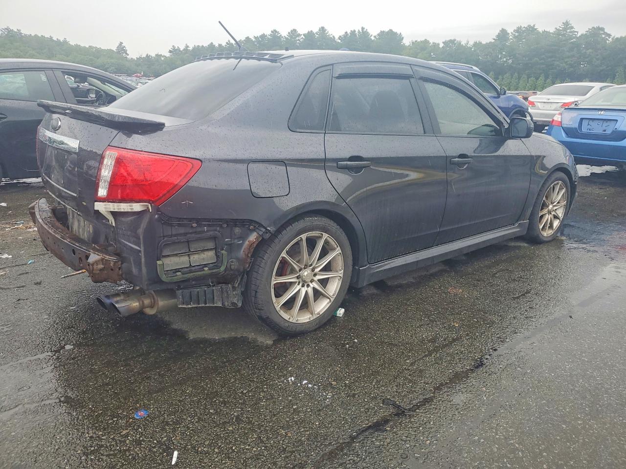 2009 Subaru Impreza Wrx Gray vin: JF1GE76639G522331