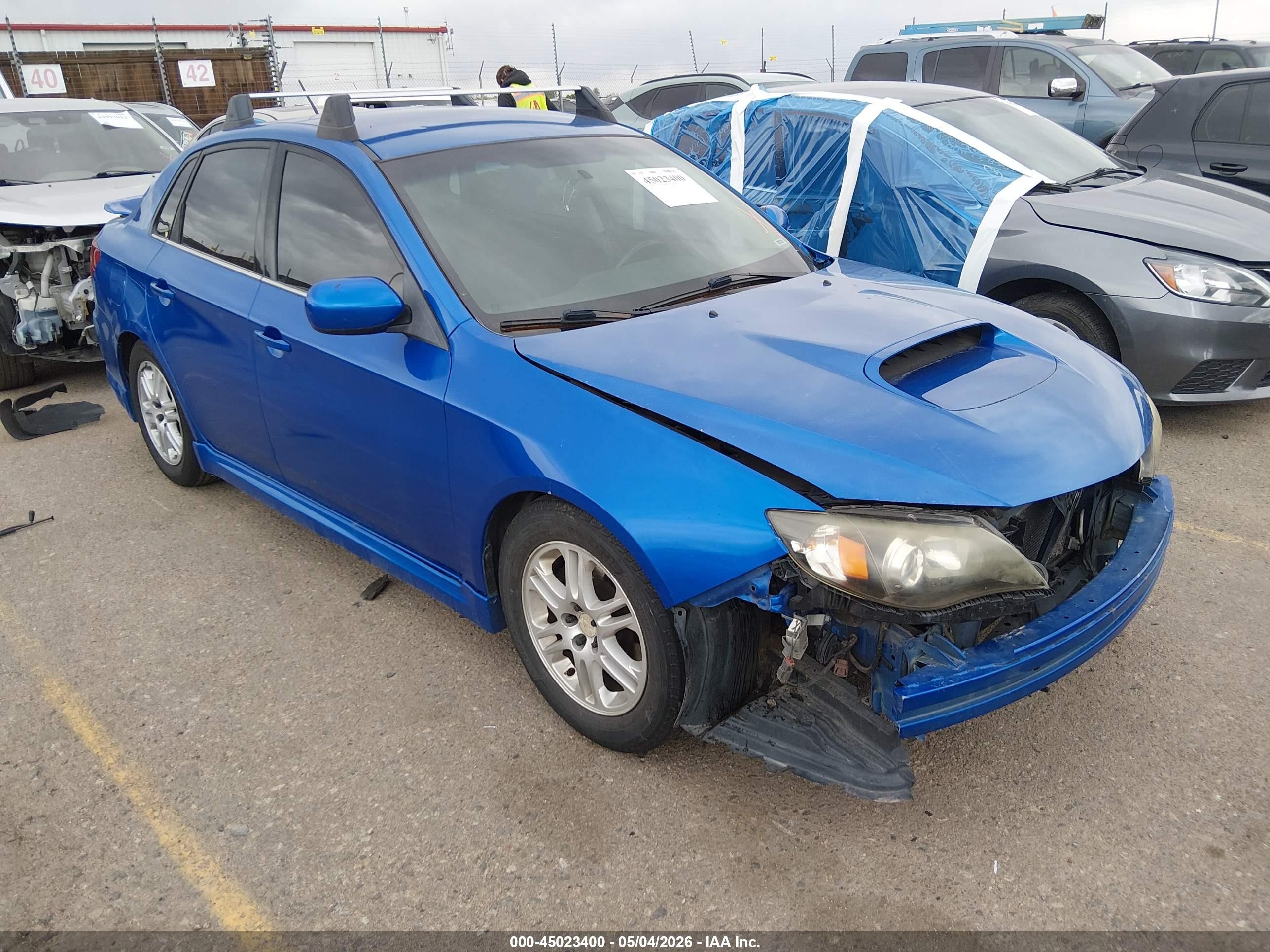 2009 Subaru Impreza Wrx Blue vin: JF1GE76649G507434