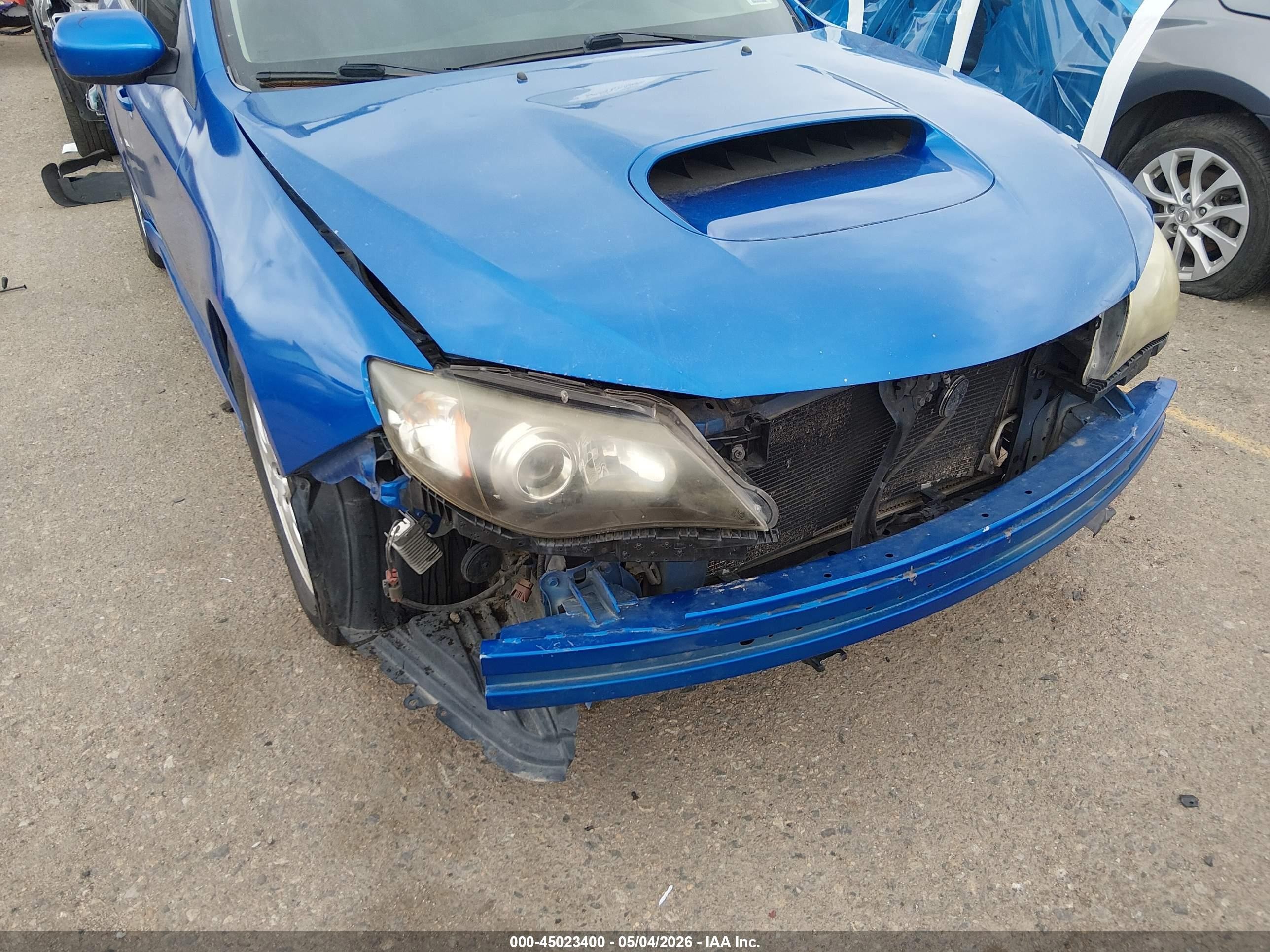 2009 Subaru Impreza Wrx Blue vin: JF1GE76649G507434