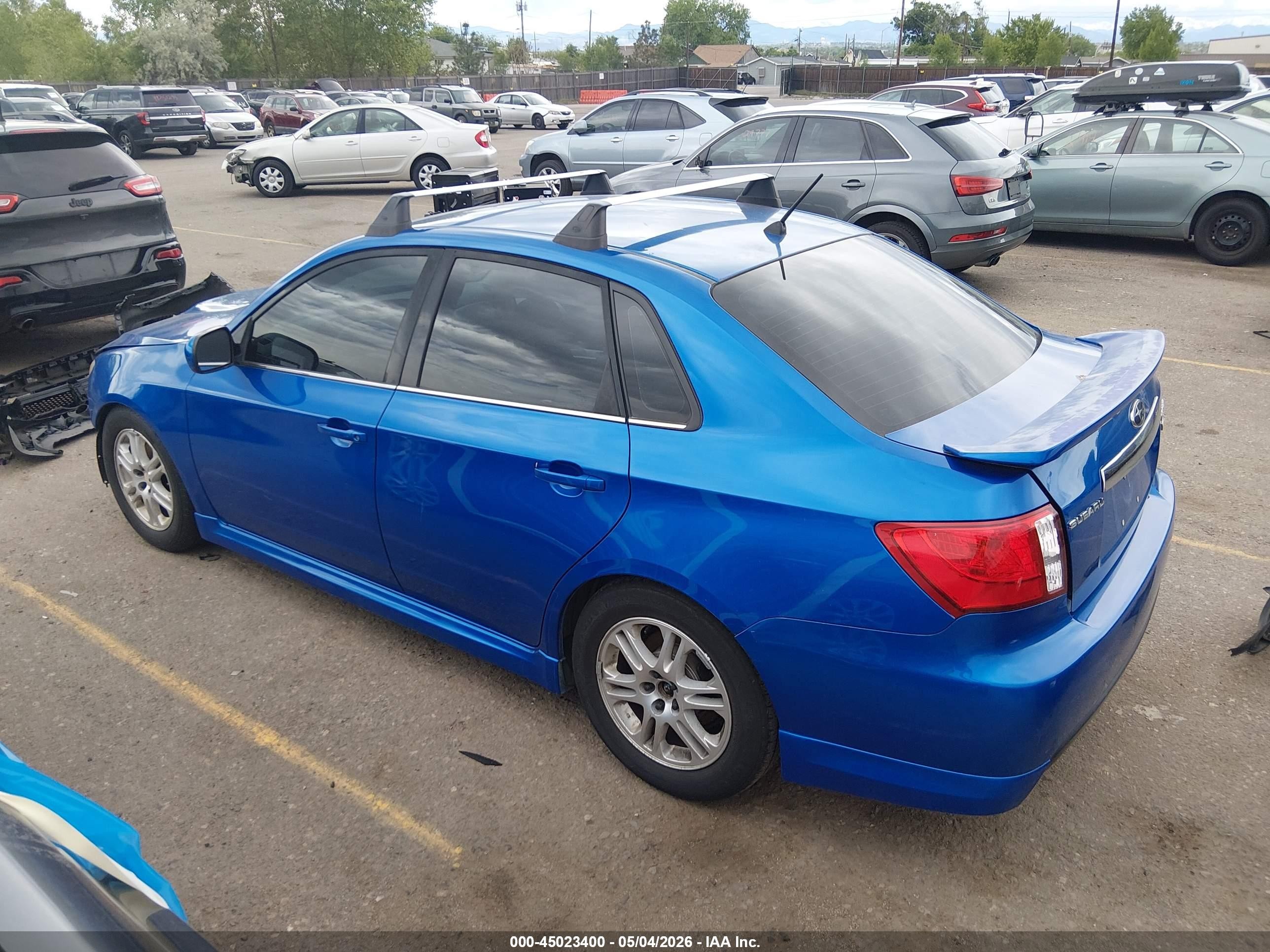 2009 Subaru Impreza Wrx Blue vin: JF1GE76649G507434