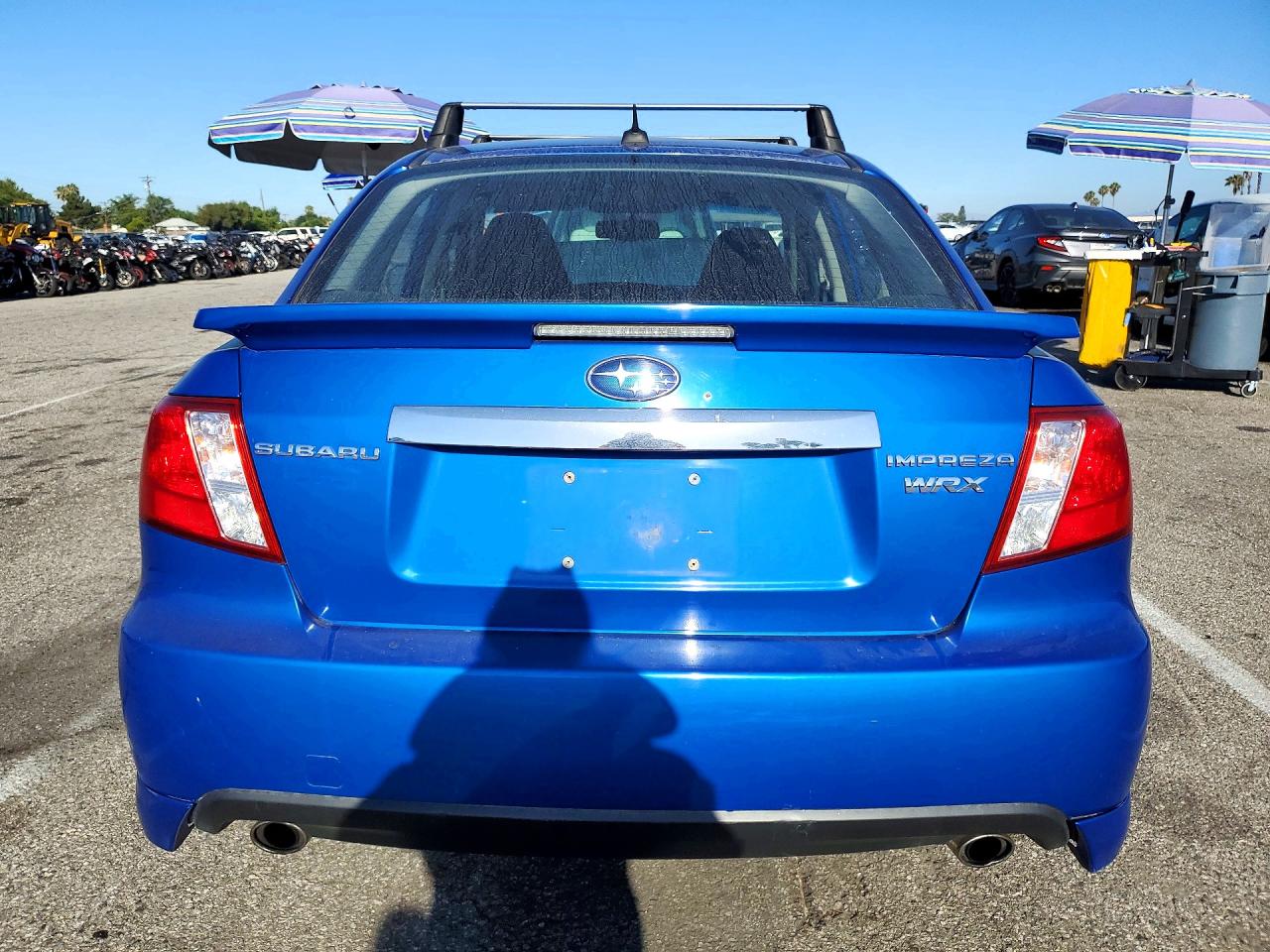 2009 Subaru Impreza Синий vin: JF1GE76669G504549