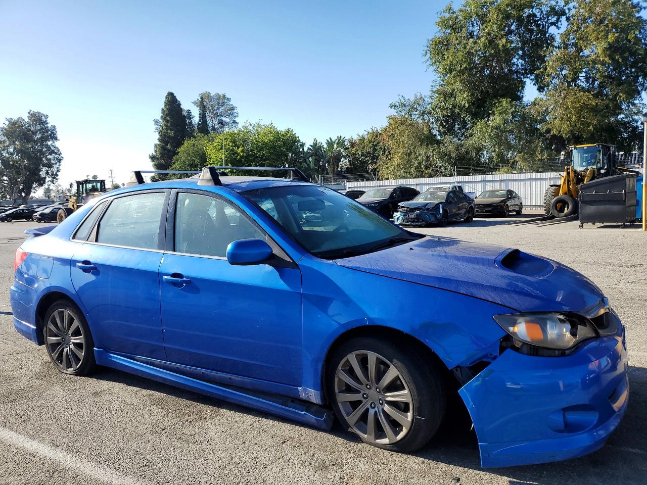 2009 Subaru Impreza Синий vin: JF1GE76669G504549