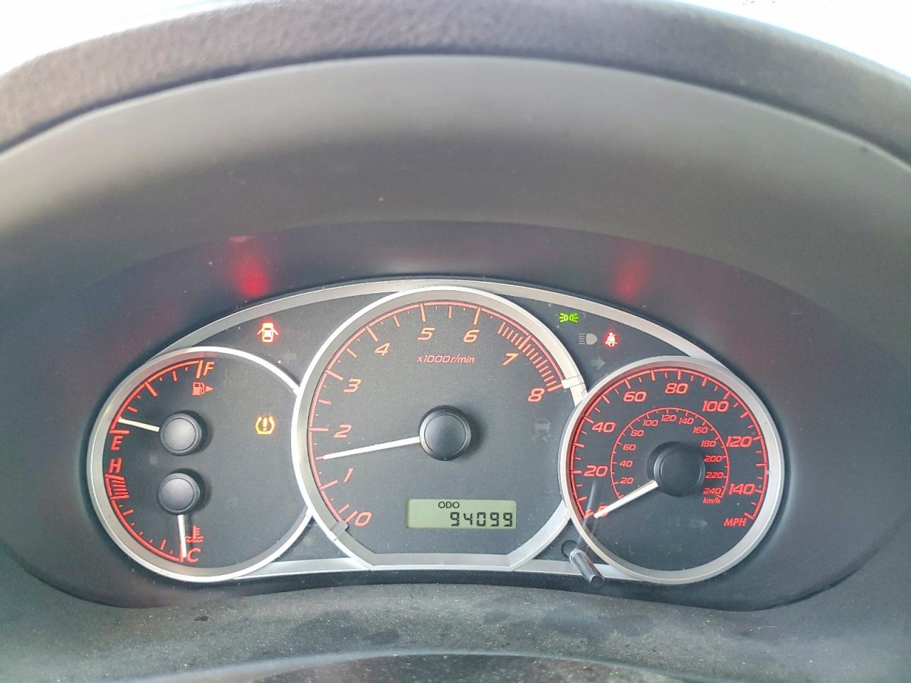 2009 Subaru Impreza Синий vin: JF1GE76669G504549