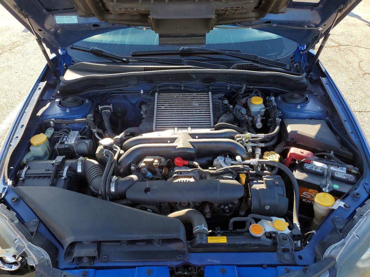2009 Subaru Impreza Синий vin: JF1GE76669G504549